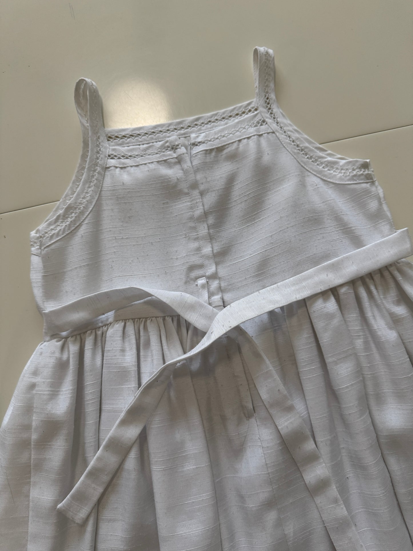 Vestido blanco, Talla 6 años, Niña, Jessy Franz