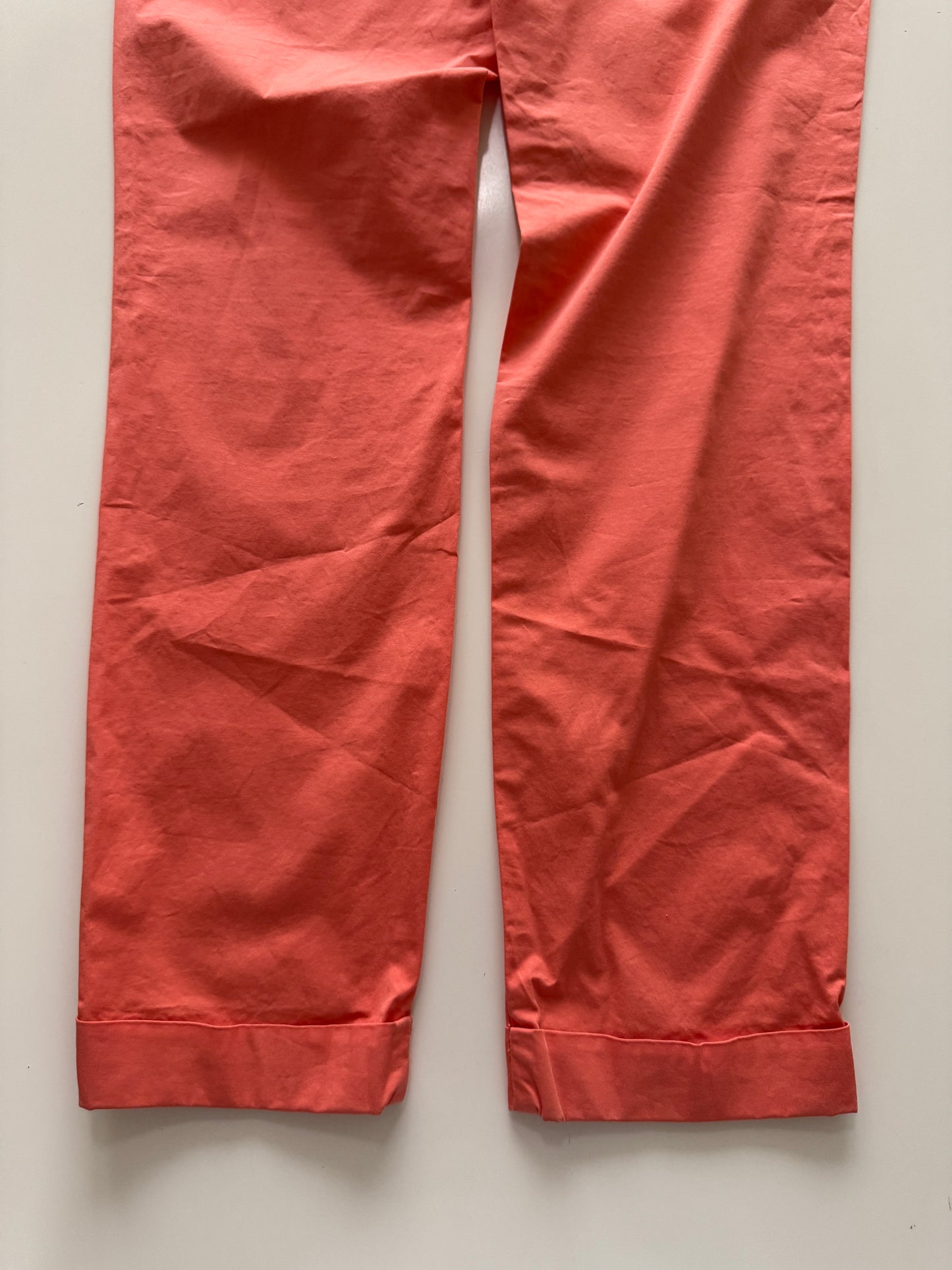 Pantalones color salmón, Talla 26, Mujer, Massimo Dutti
