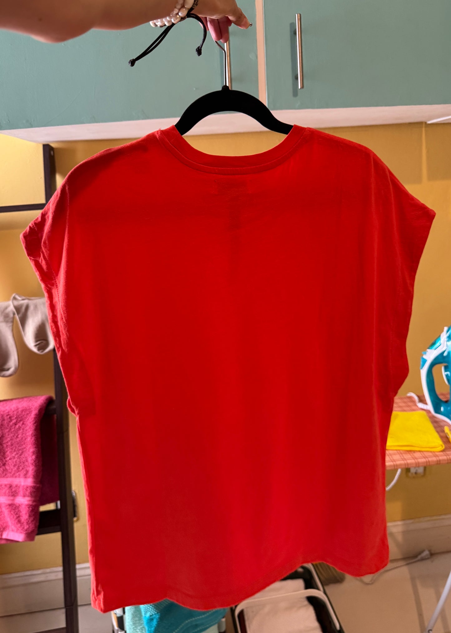 Playera naranja, Talla S, 26, Mujer, Bershka