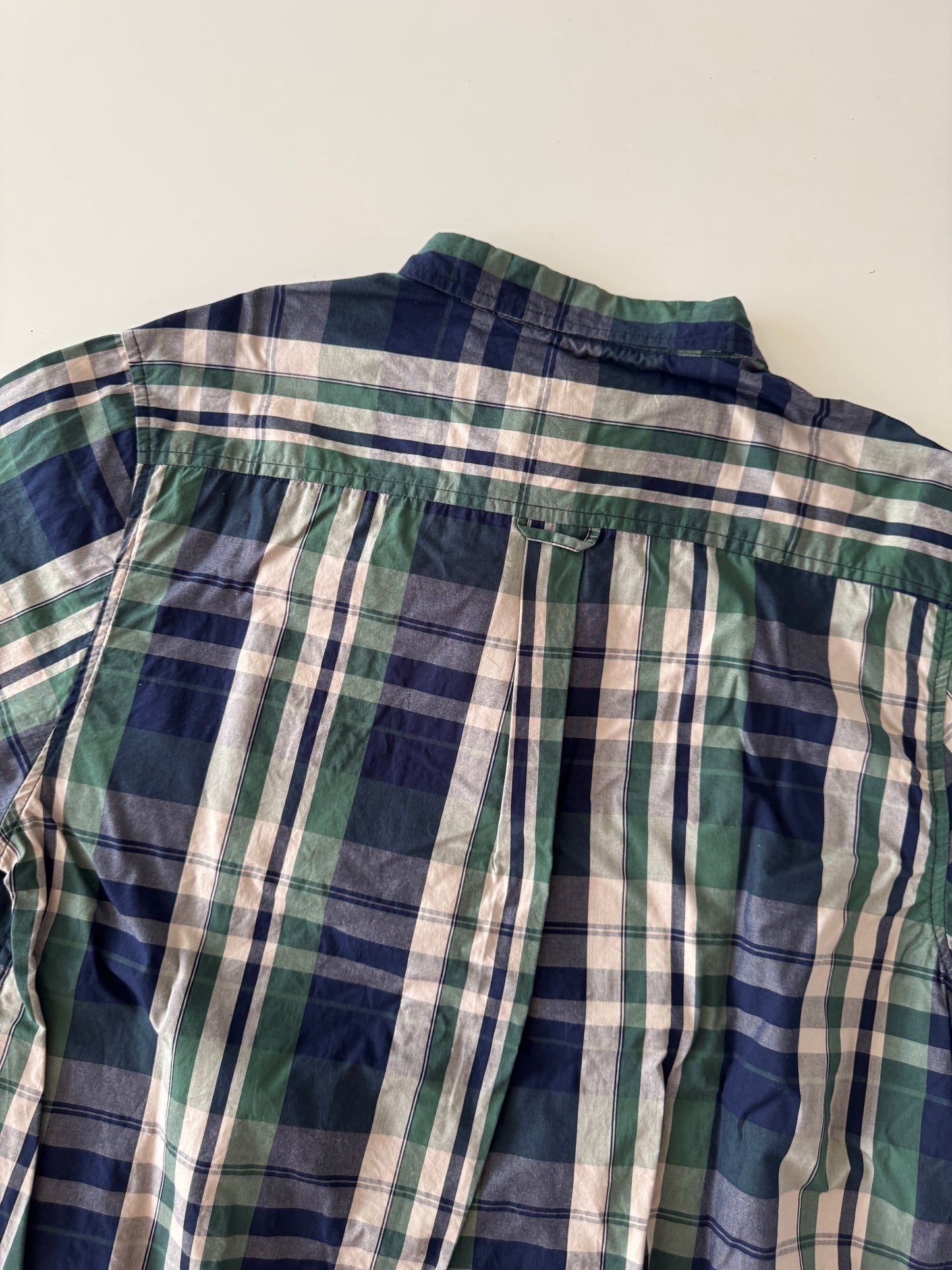 Camisa de cuadros verde, Talla L, Hombre, Weekend