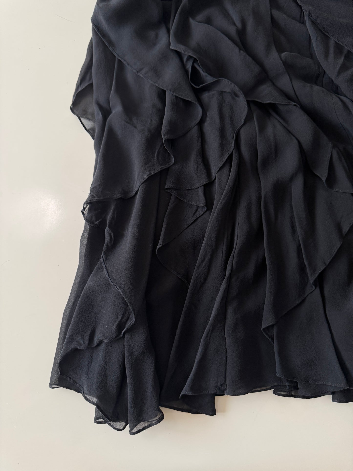 Vestido de fiesta negro, Talla 0, Xs, Mujer, BCBG Max Azria