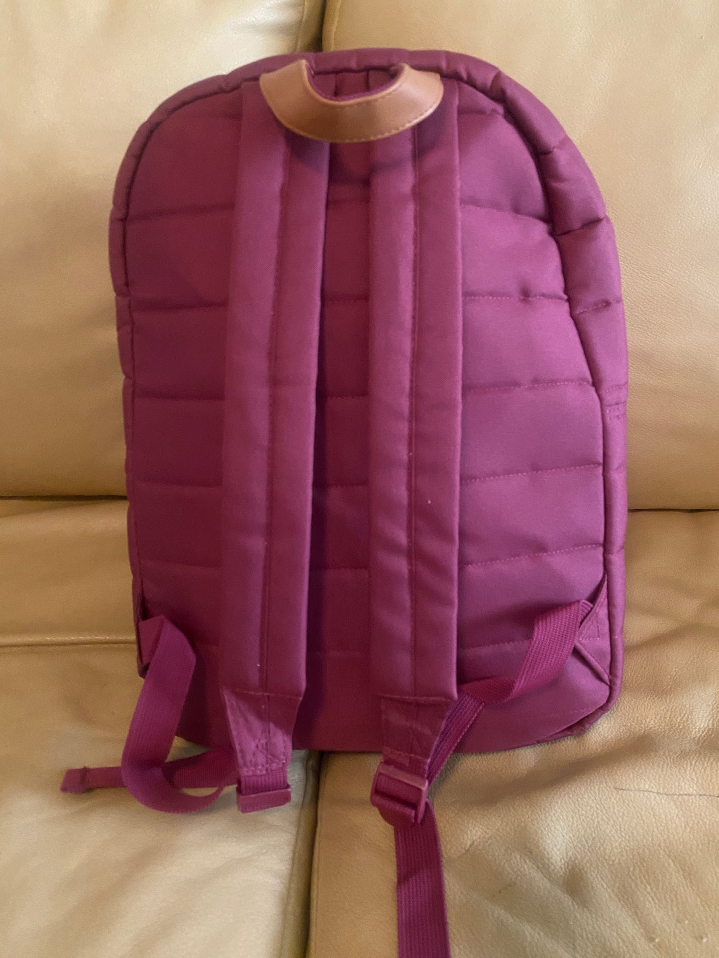 Mochila color guinda, Unisex