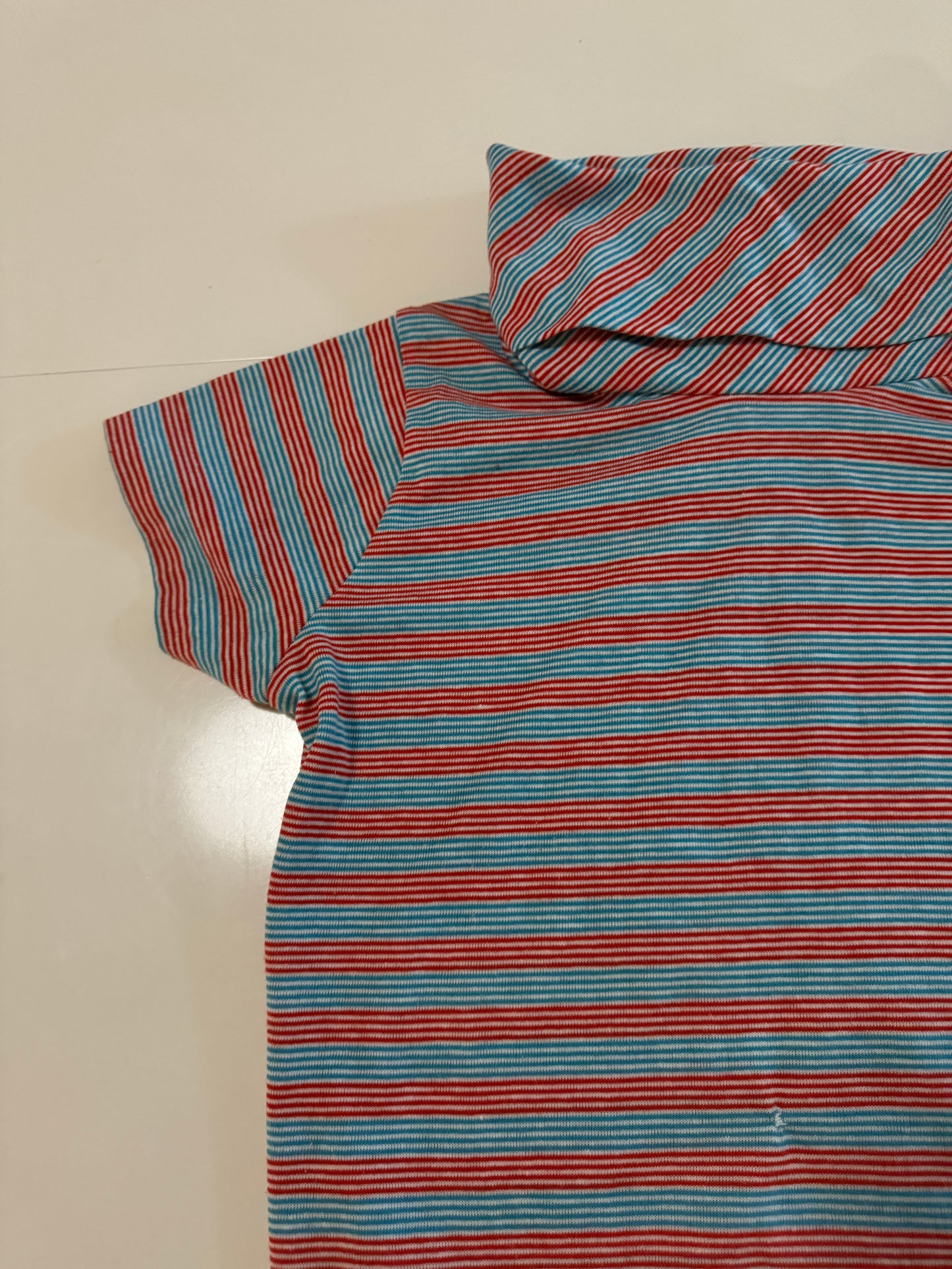 Blusa vintage de rayas, Talla M (reducida), Mujer