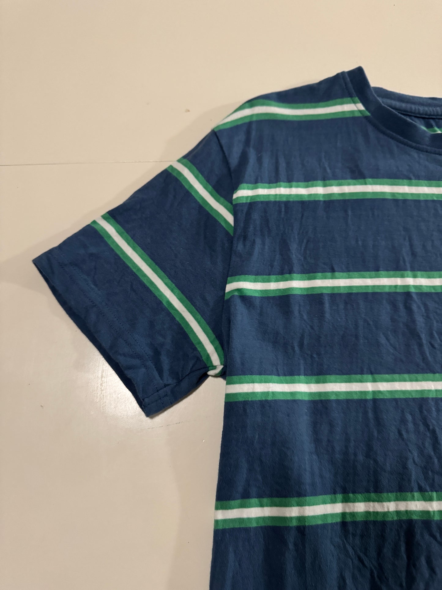 Playera de rayas celeste, Talla 14+, Teen