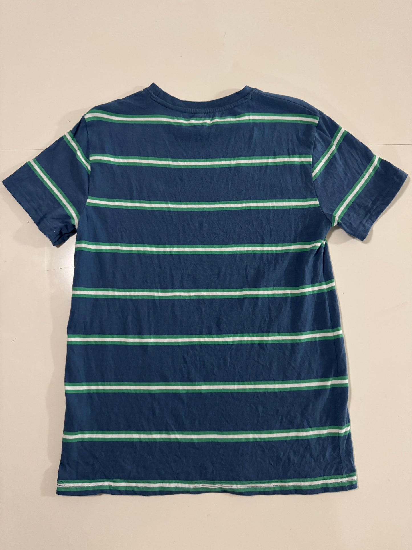 Playera de rayas celeste, Talla 14+, Teen