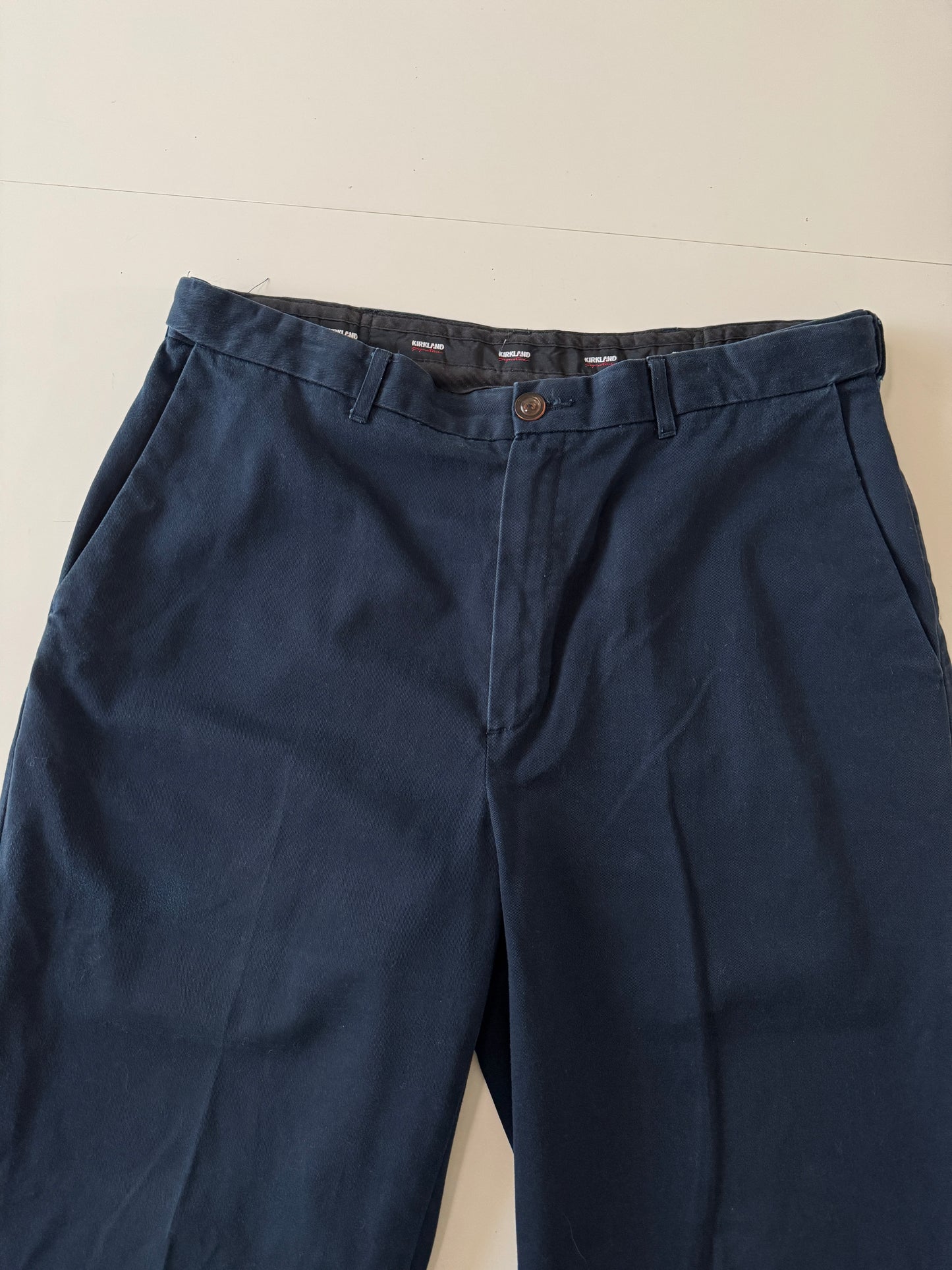 Pantalones azul marino de trabajo, Talla 34x30, Hombre