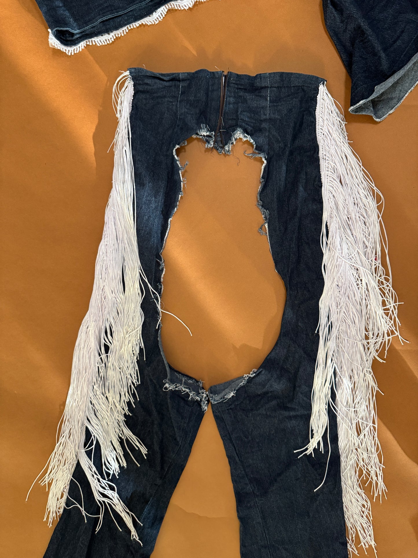 Conjunto de mezclilla vaquero, Talla S, Unisex