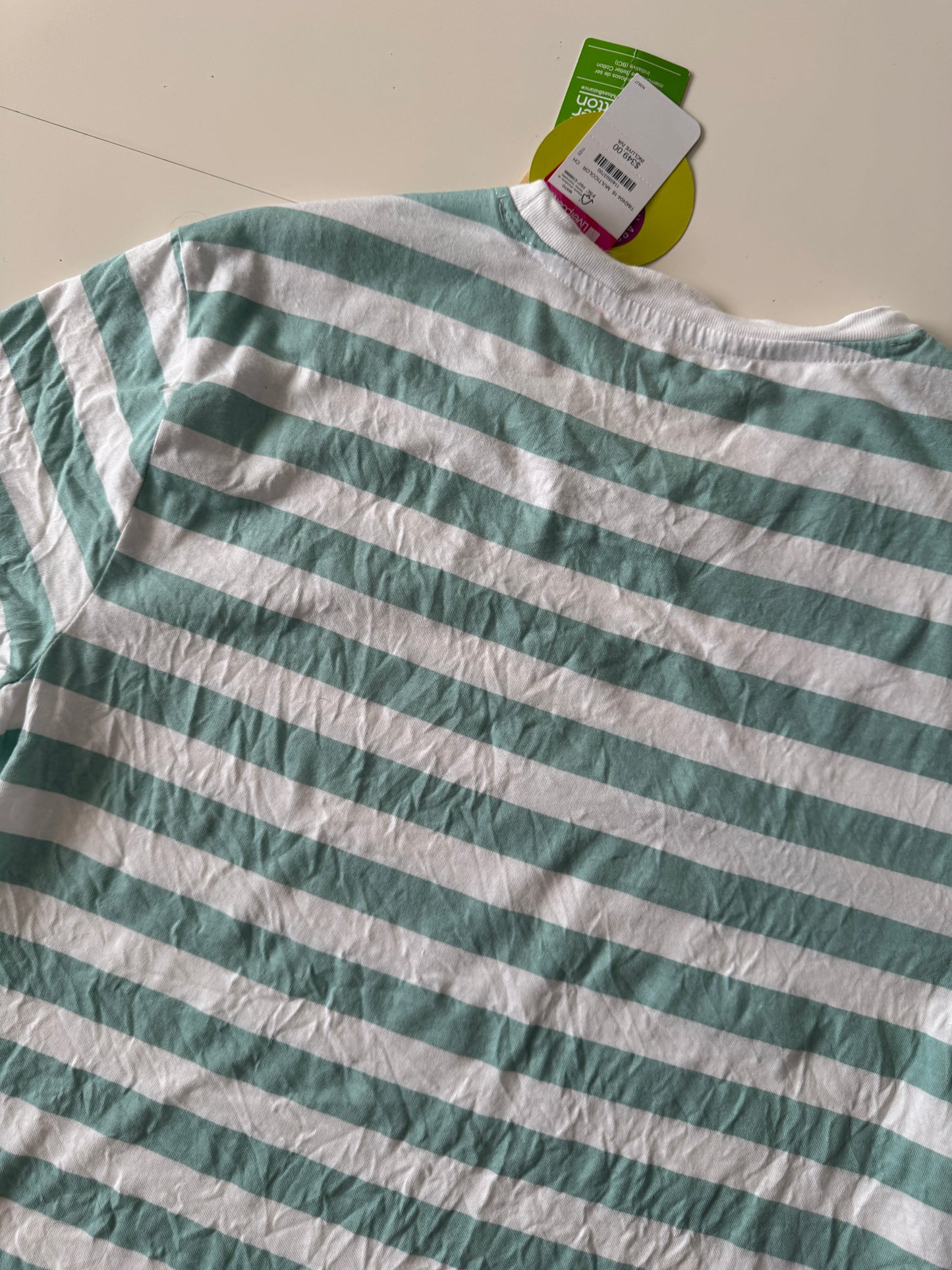 Playera de rayas, Talla S, Mujer