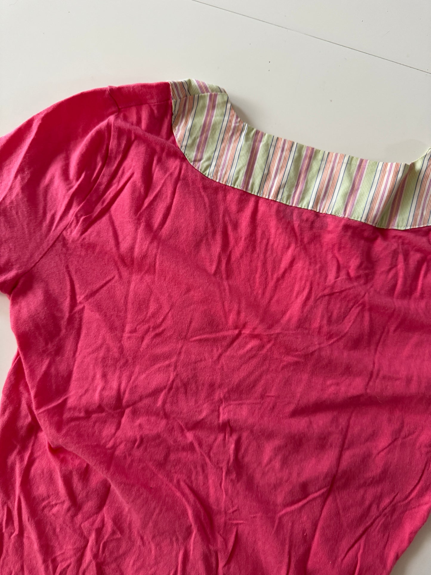 Playera rosa, Talla 40Eu, XS, S, Mujer