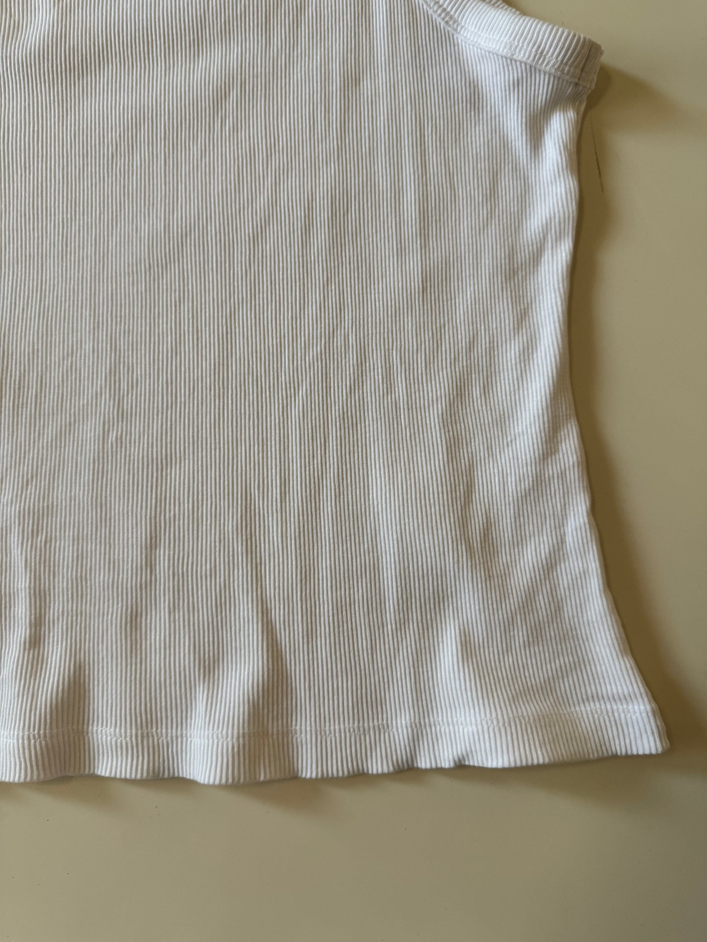 Muscle shirt blanca, Talla L, Mujer, C&A