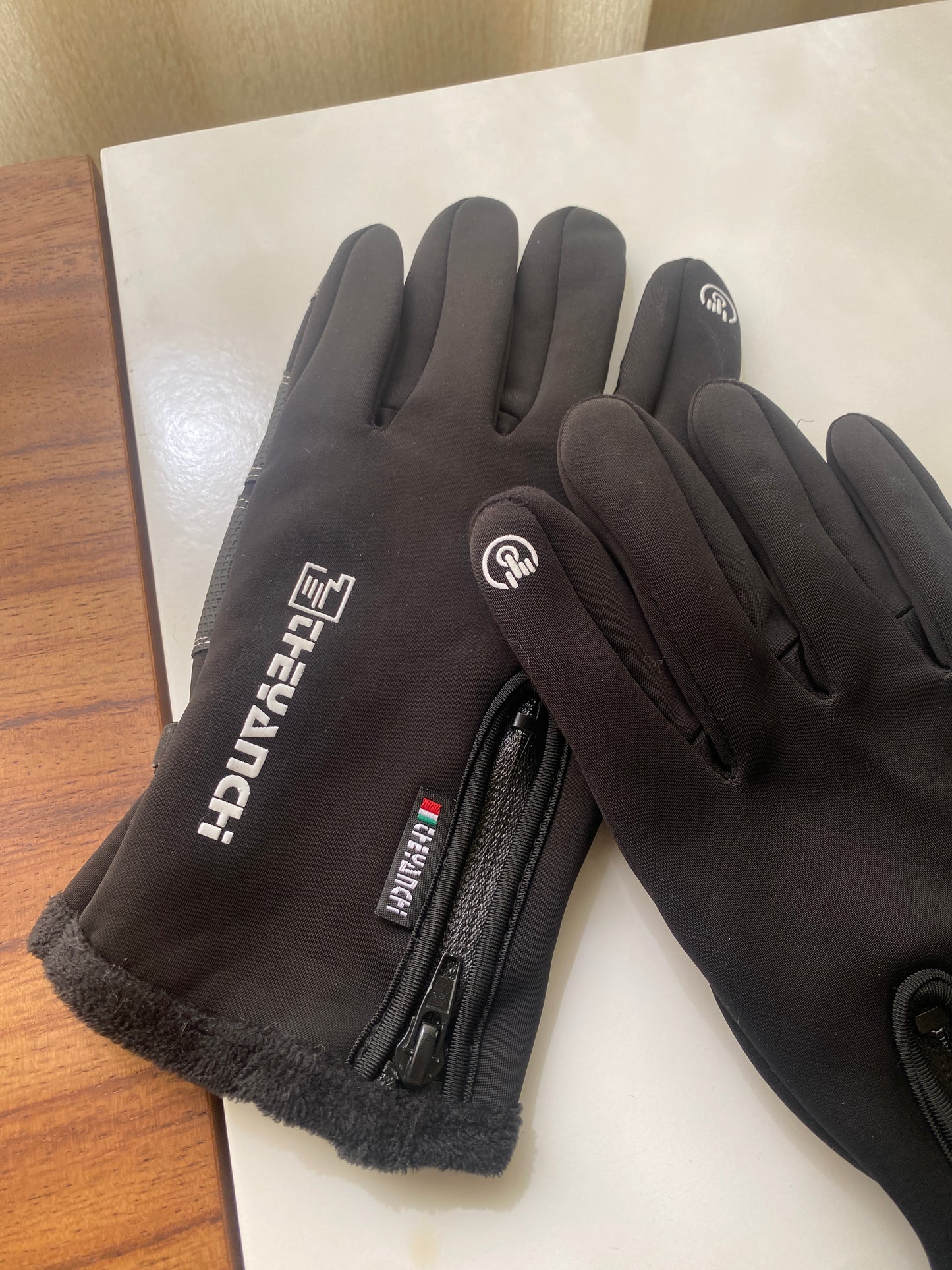 Guantes motociclista, Talla L, Hombre