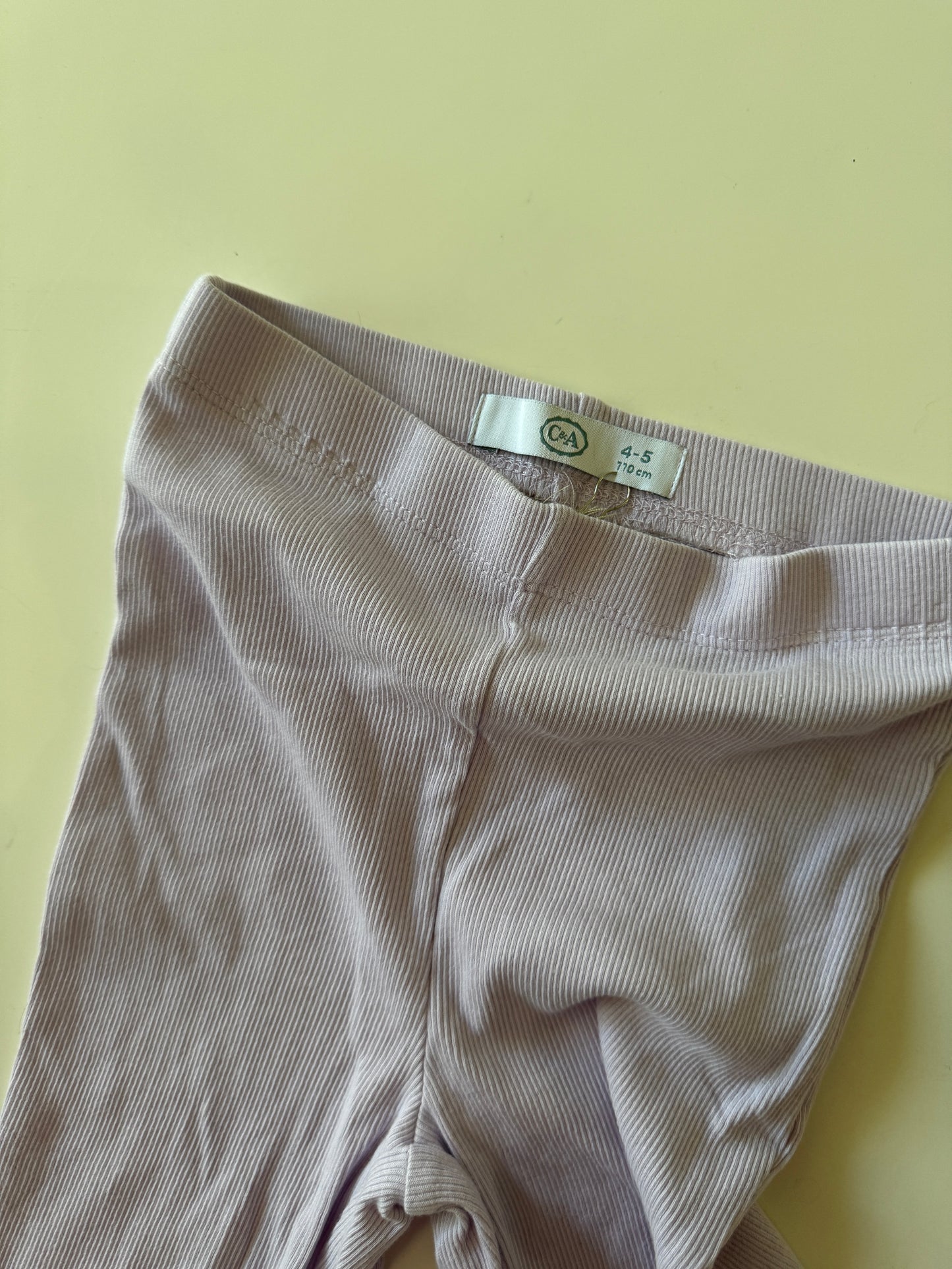 Leggins lilas, Talla 4-5 años, 110cm, Niña, Marca C&A