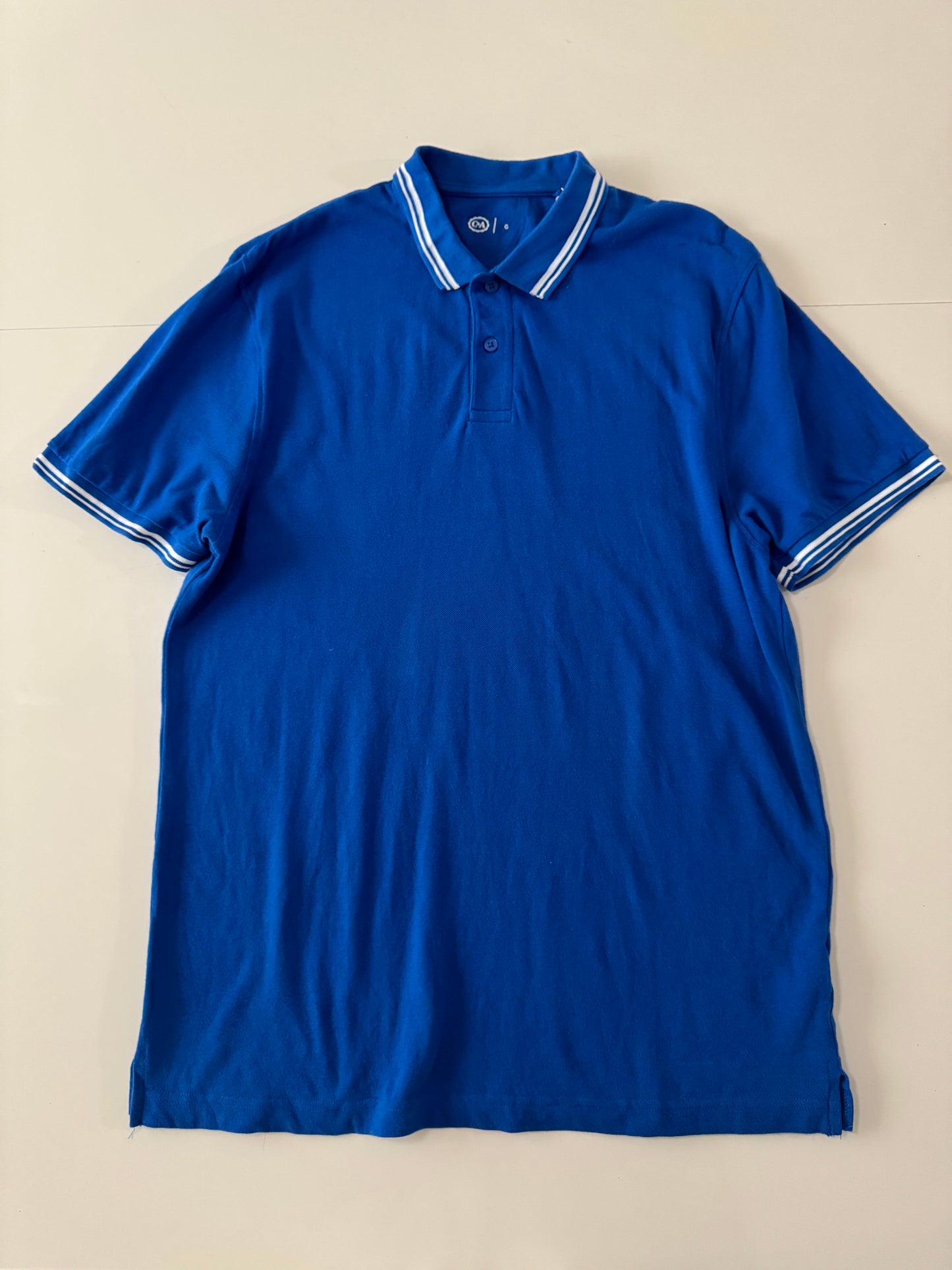 Polo azul, Talla L, Hombre, C&A