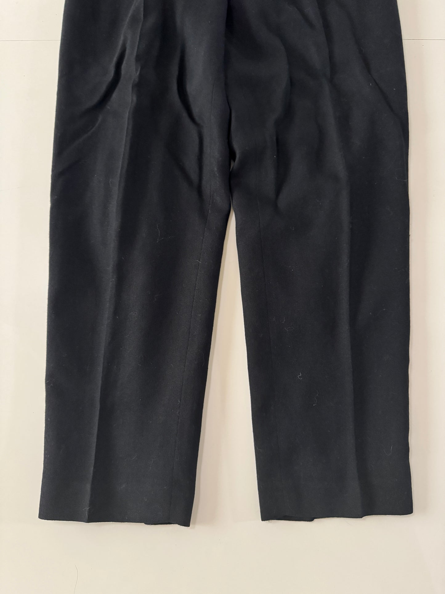 Pantalones negros de lana, Talla 8, M, Mujer, Smooth Studio