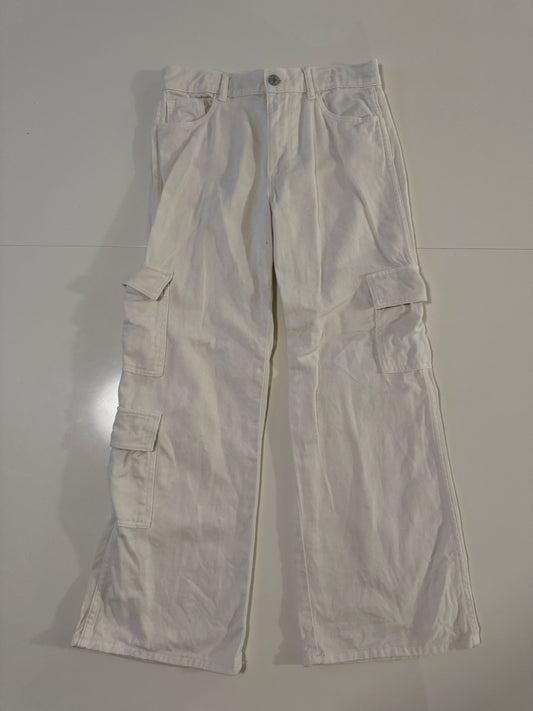 Pantalones cargo beige, Talla 10-12años, Niña, H&M