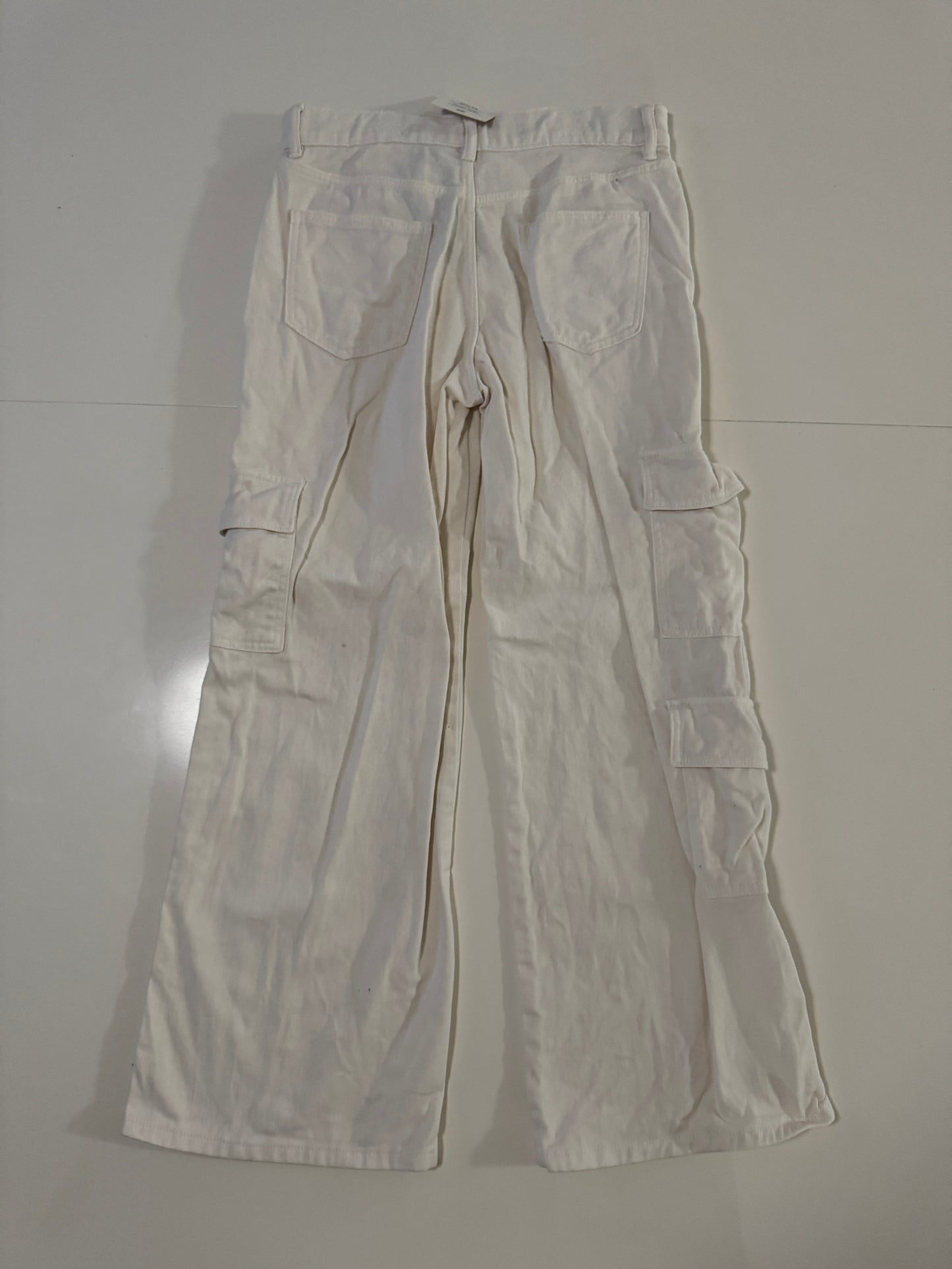 Pantalones cargo beige, Talla 10-12años, Niña, H&M
