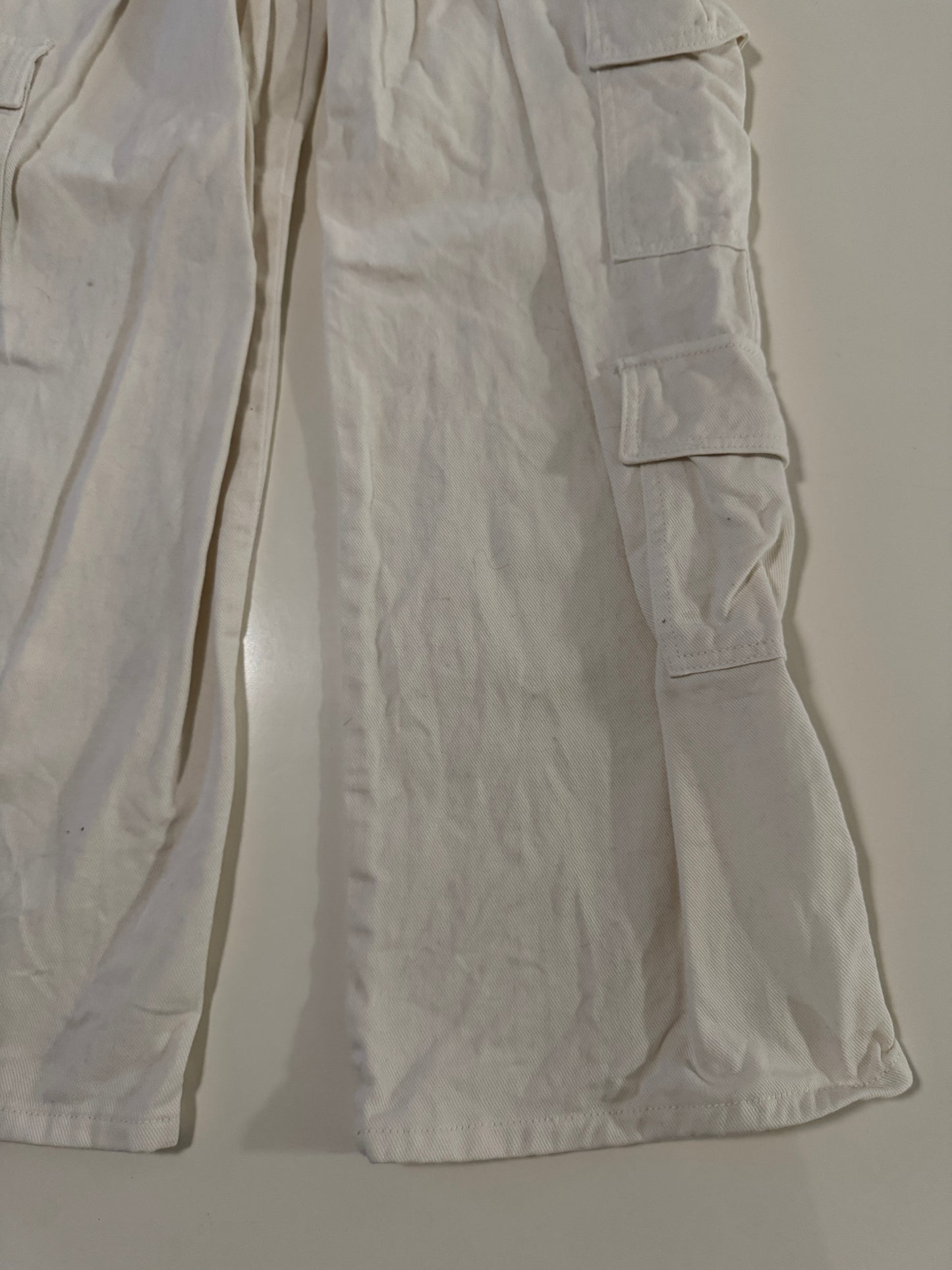 Pantalones cargo beige, Talla 10-12años, Niña, H&M
