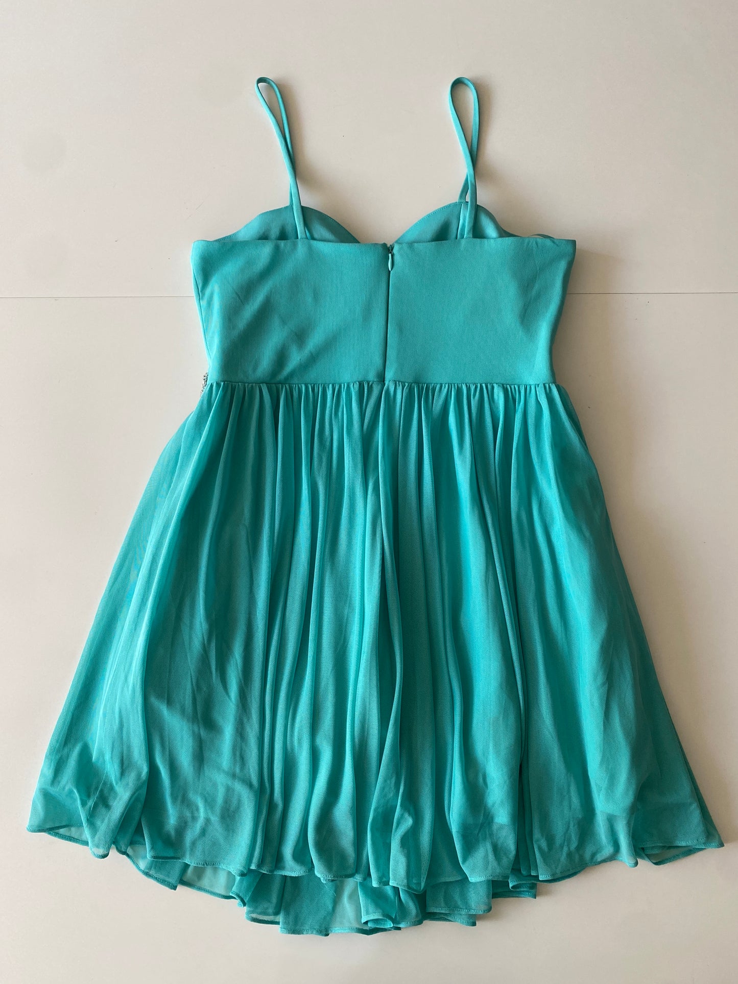 Vestido de fiesta de mesh, Talla 9, Mujer