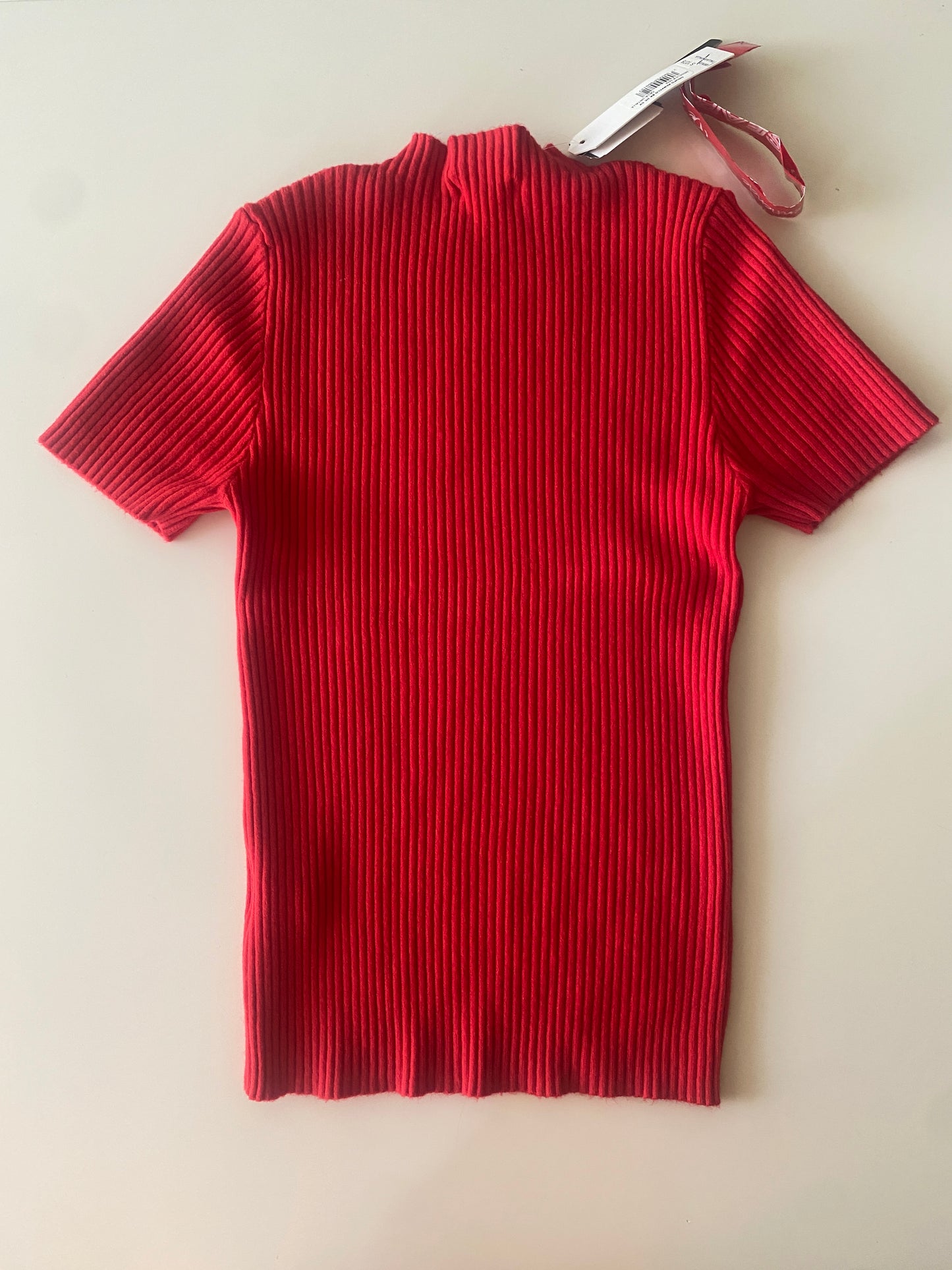 Blusa roja de punto, Unitalla, Mujer