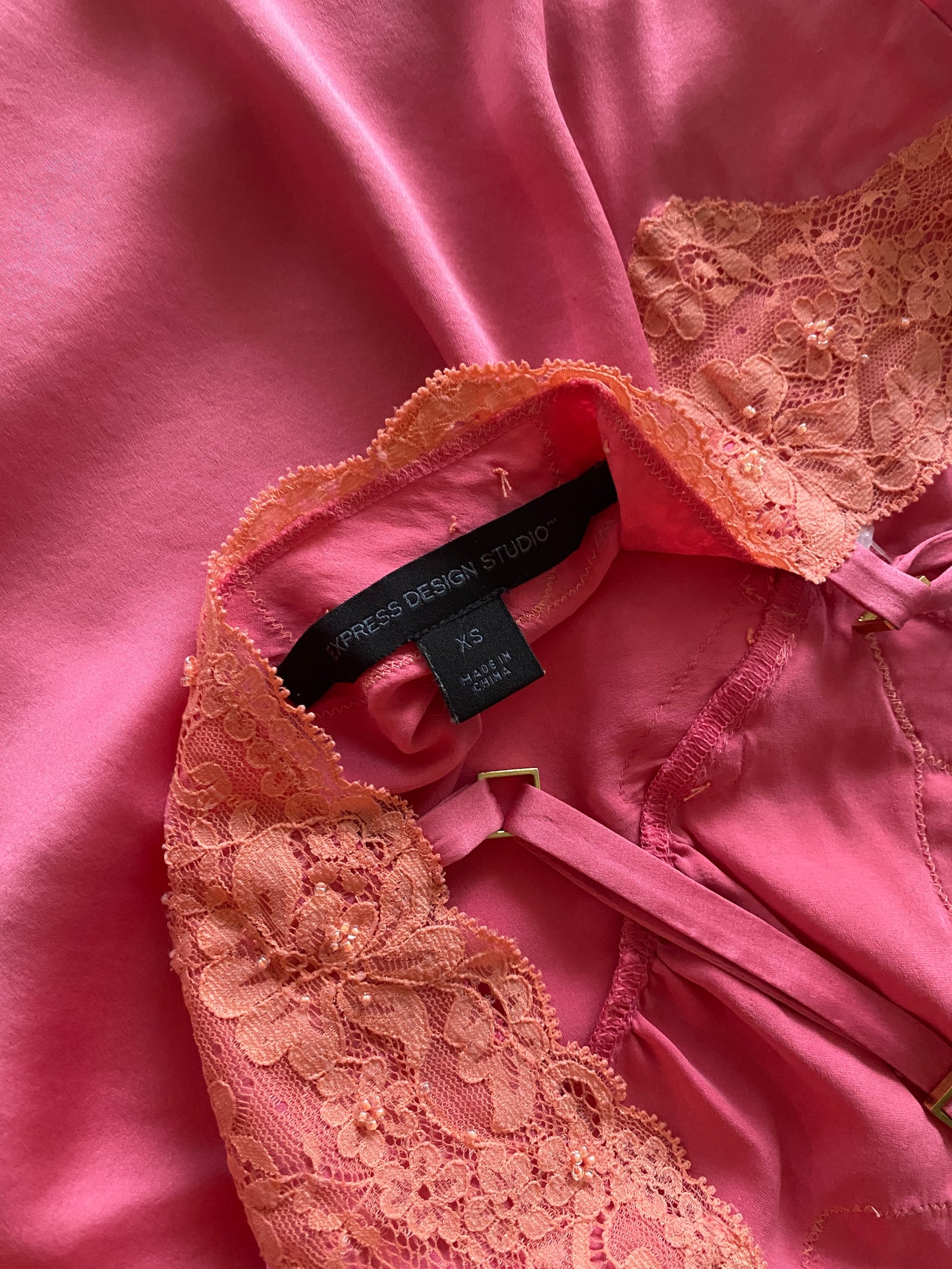 Camisola rosa, Talla XS, Mujer