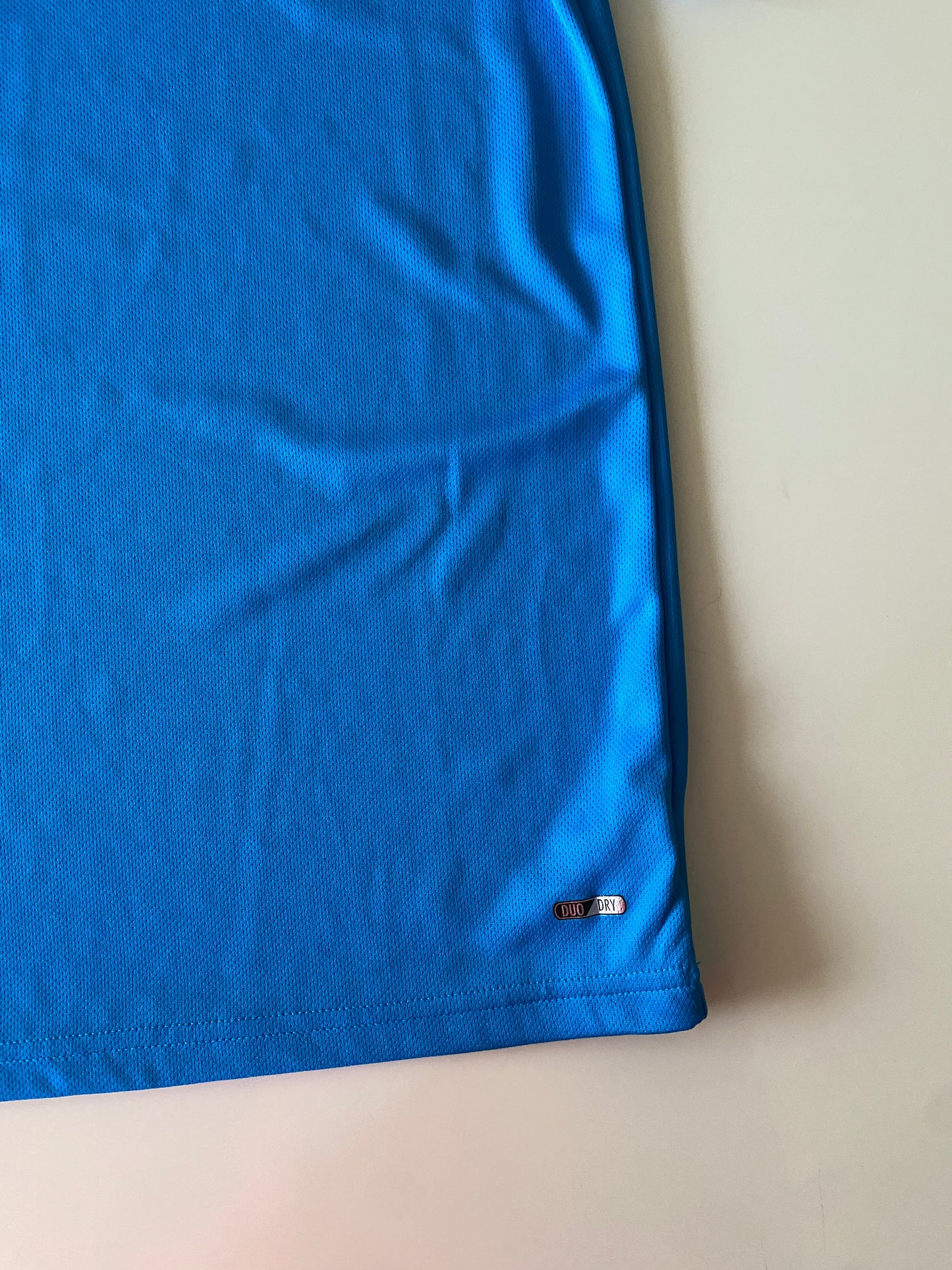 Playera deportiva turquesa, Talla S, Hombre
