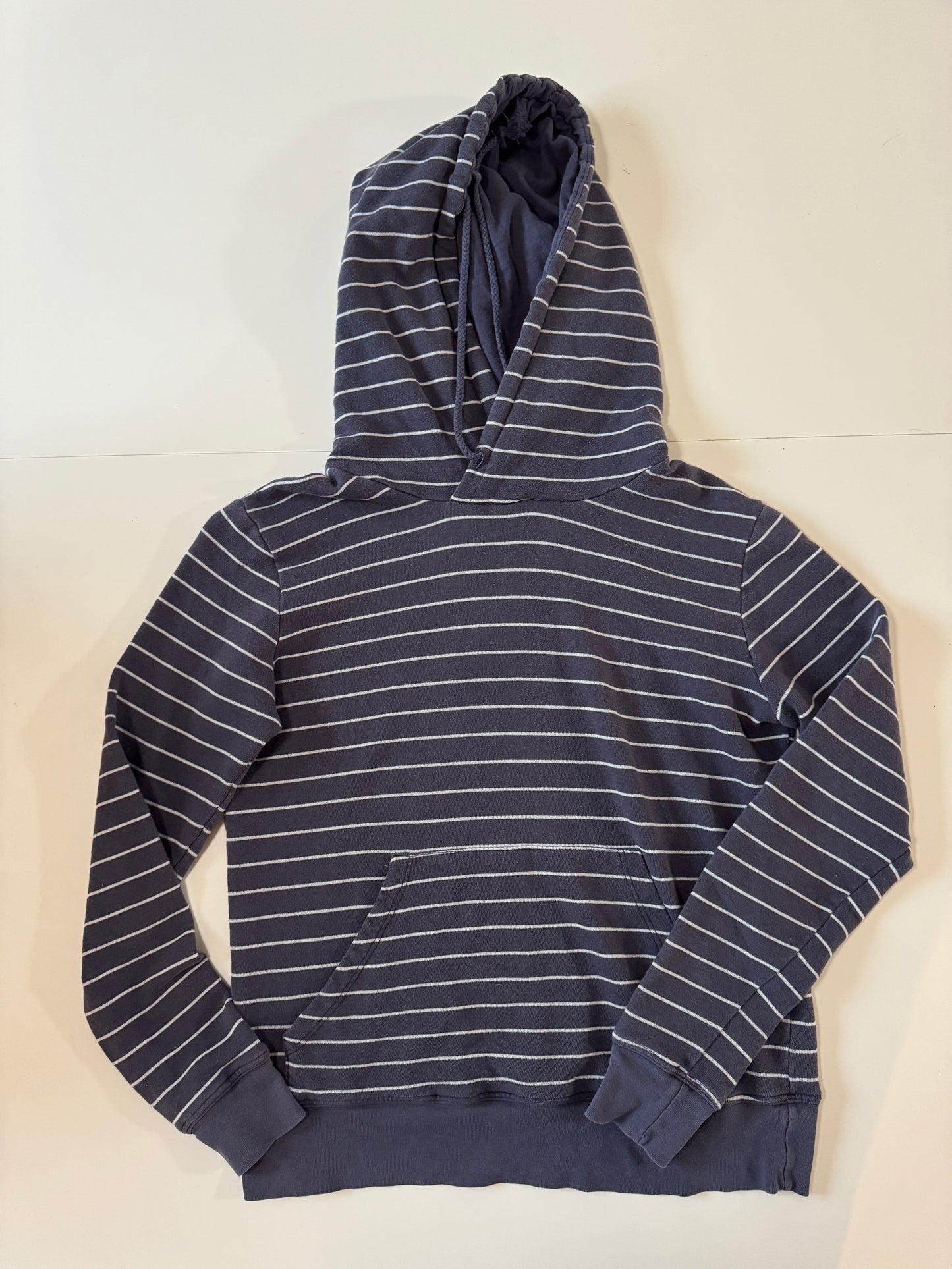 Hoddie gris a rayas, Talla M, Mujer, Civilianaire