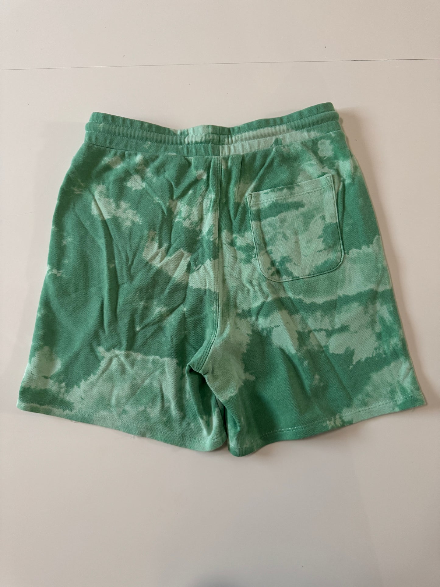 Shorts tie dye verde, Talla 14años, XS Hombre, H&M