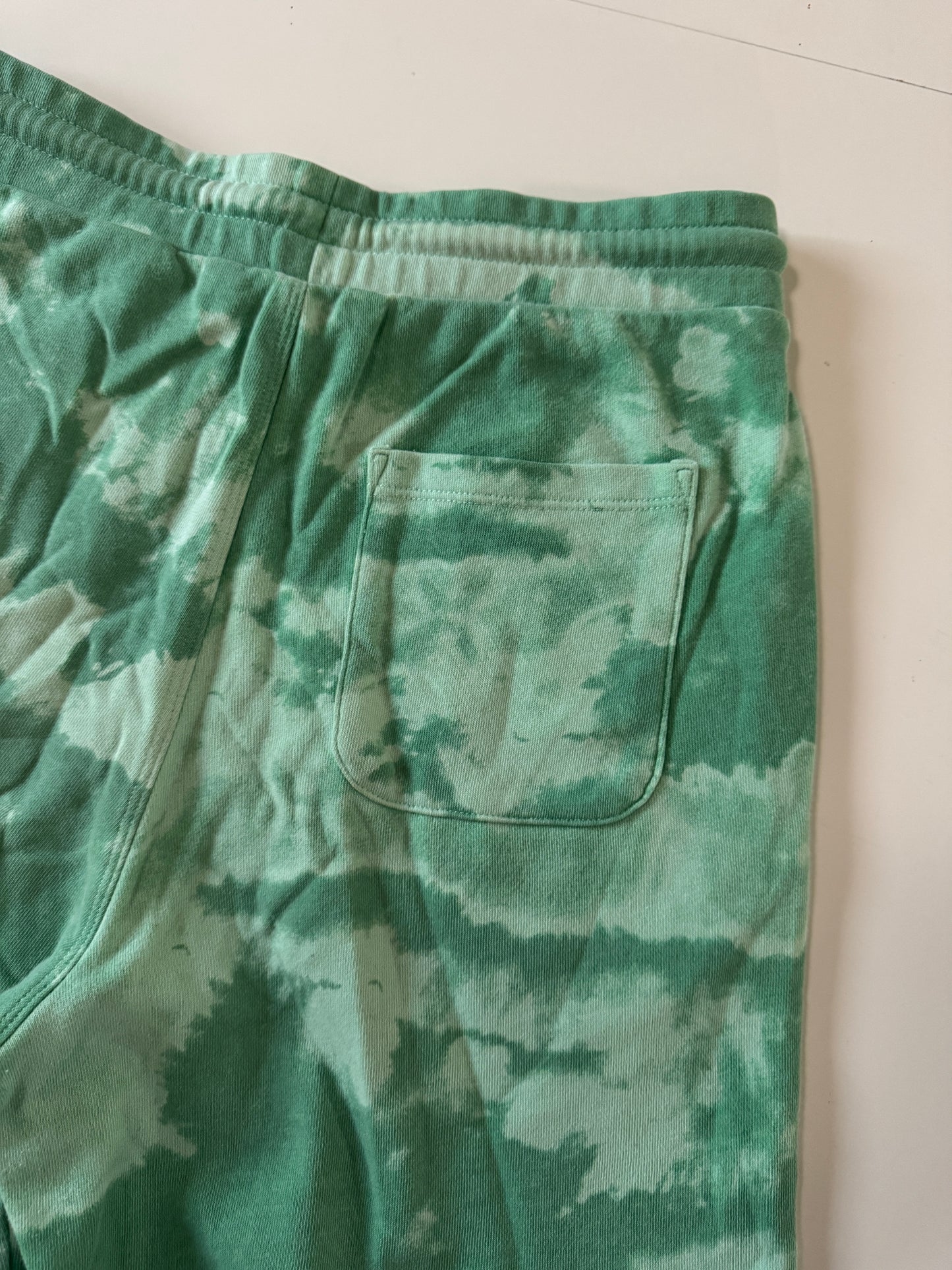 Shorts tie dye verde, Talla 14años, XS Hombre, H&M