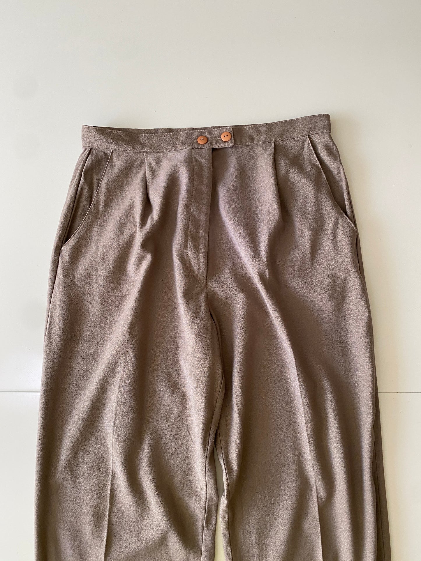 Pantalones de pinzas, Talla 26, Mujer