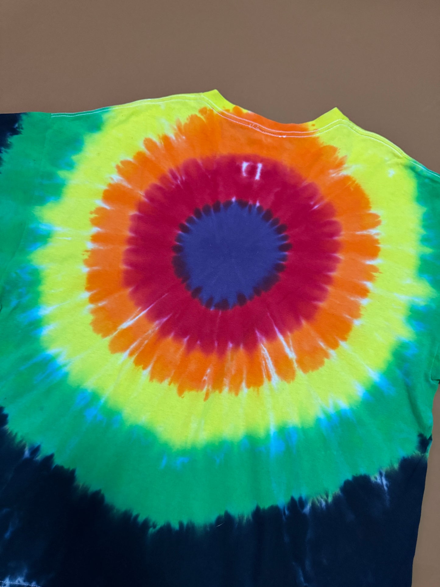 Playera tie dye souvenir, Talla M, oversized, Hombre, Rainforest Cafe