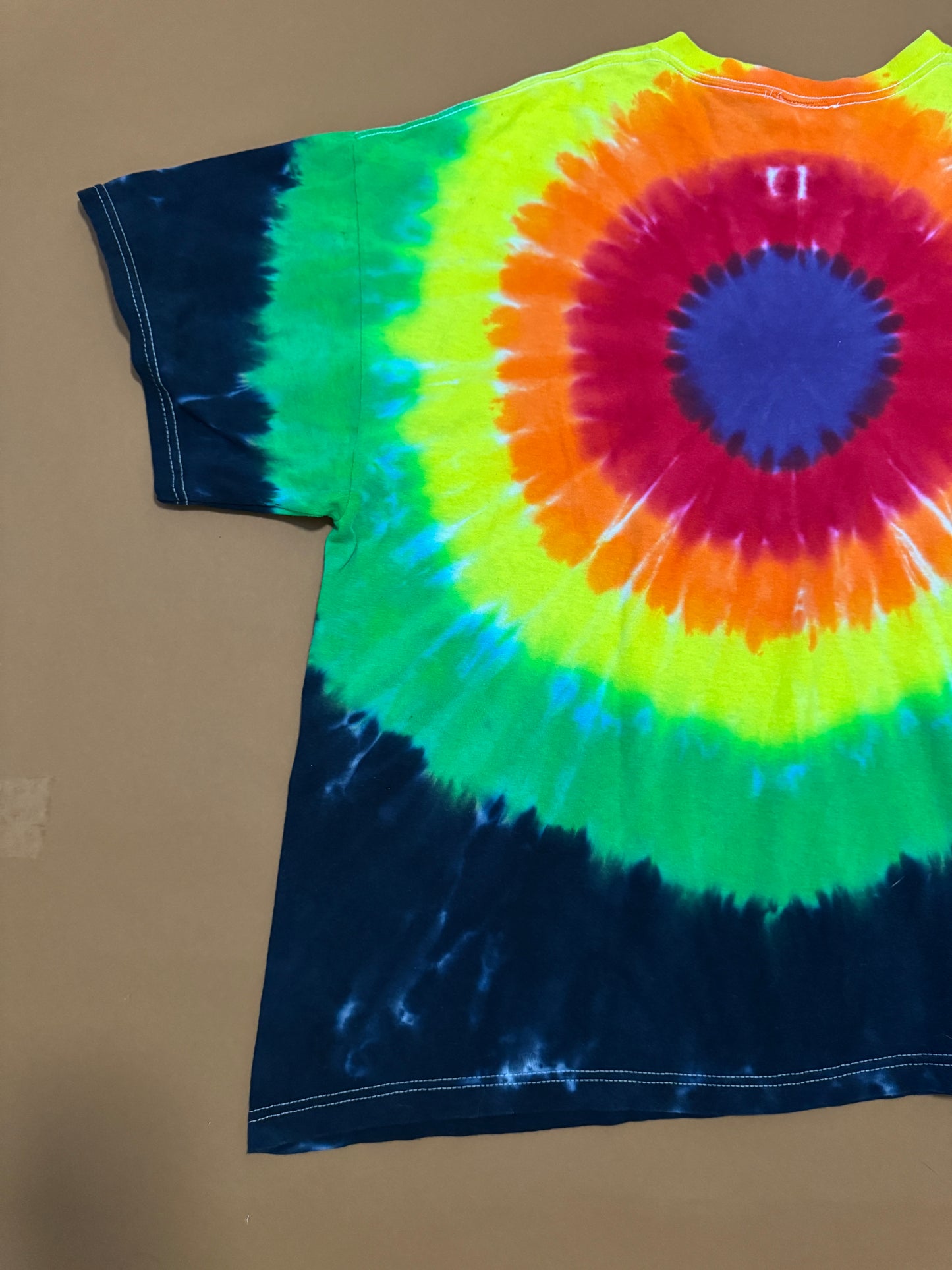 Playera tie dye souvenir, Talla M, oversized, Hombre, Rainforest Cafe