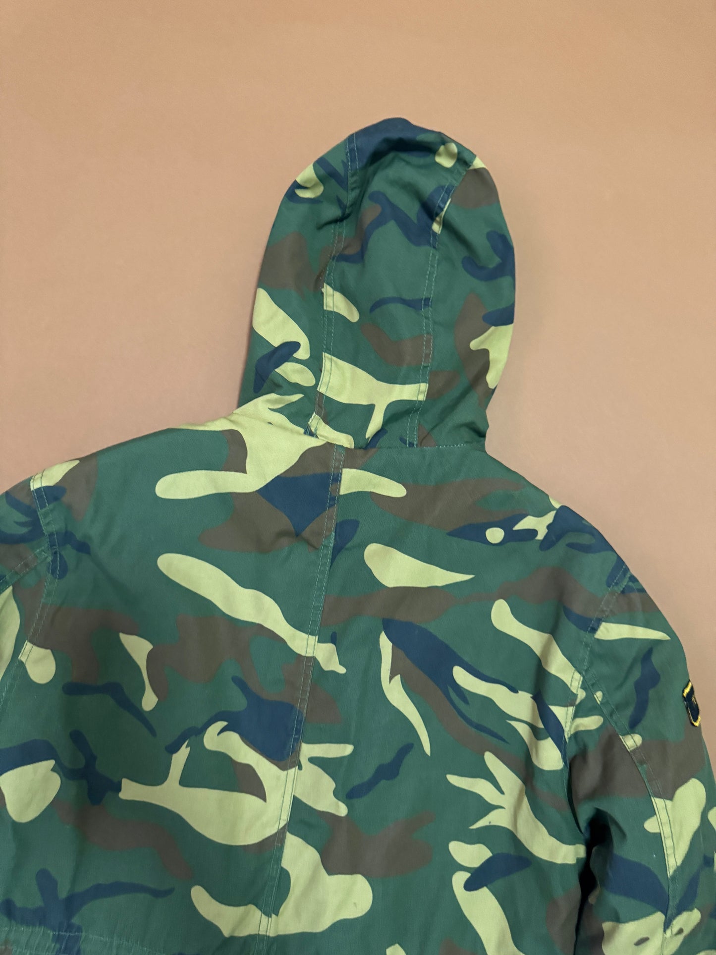 Poof jacket, estampado camuflaje, Talla XS Hombre, 13-14 años