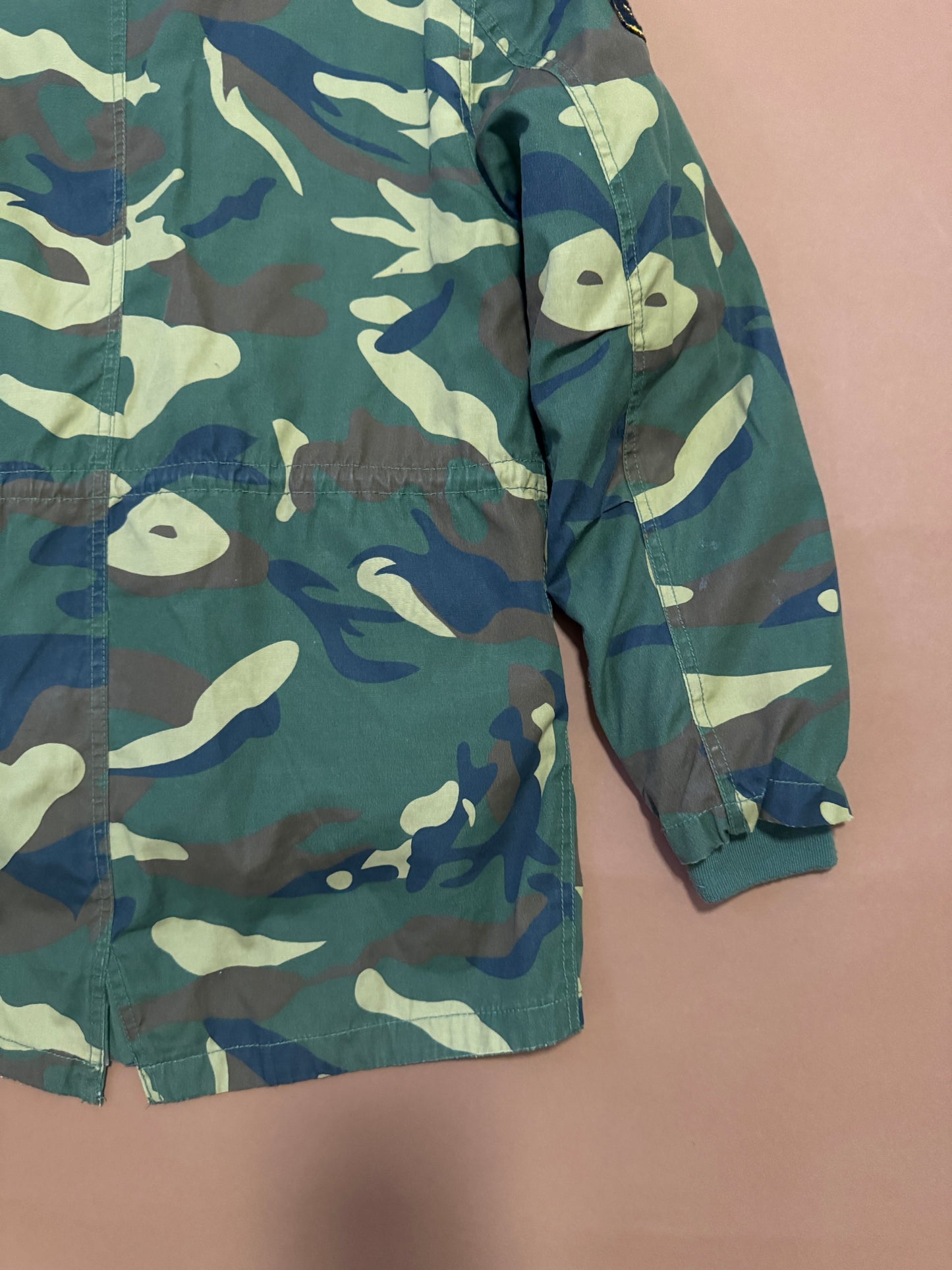 Poof jacket, estampado camuflaje, Talla XS Hombre, 13-14 años