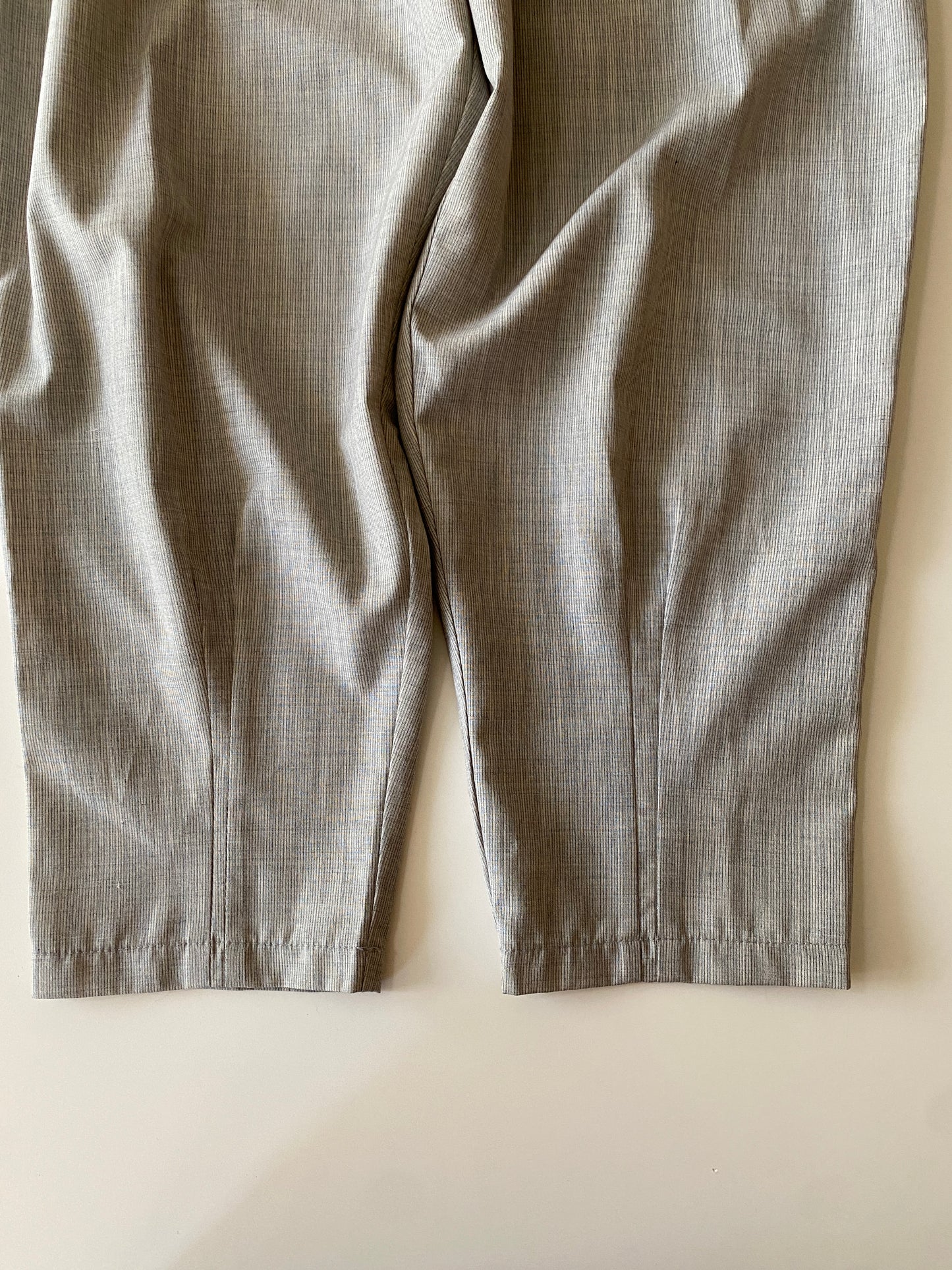 Pantalones capri de diseño mexicano, Talla 26, Mujer