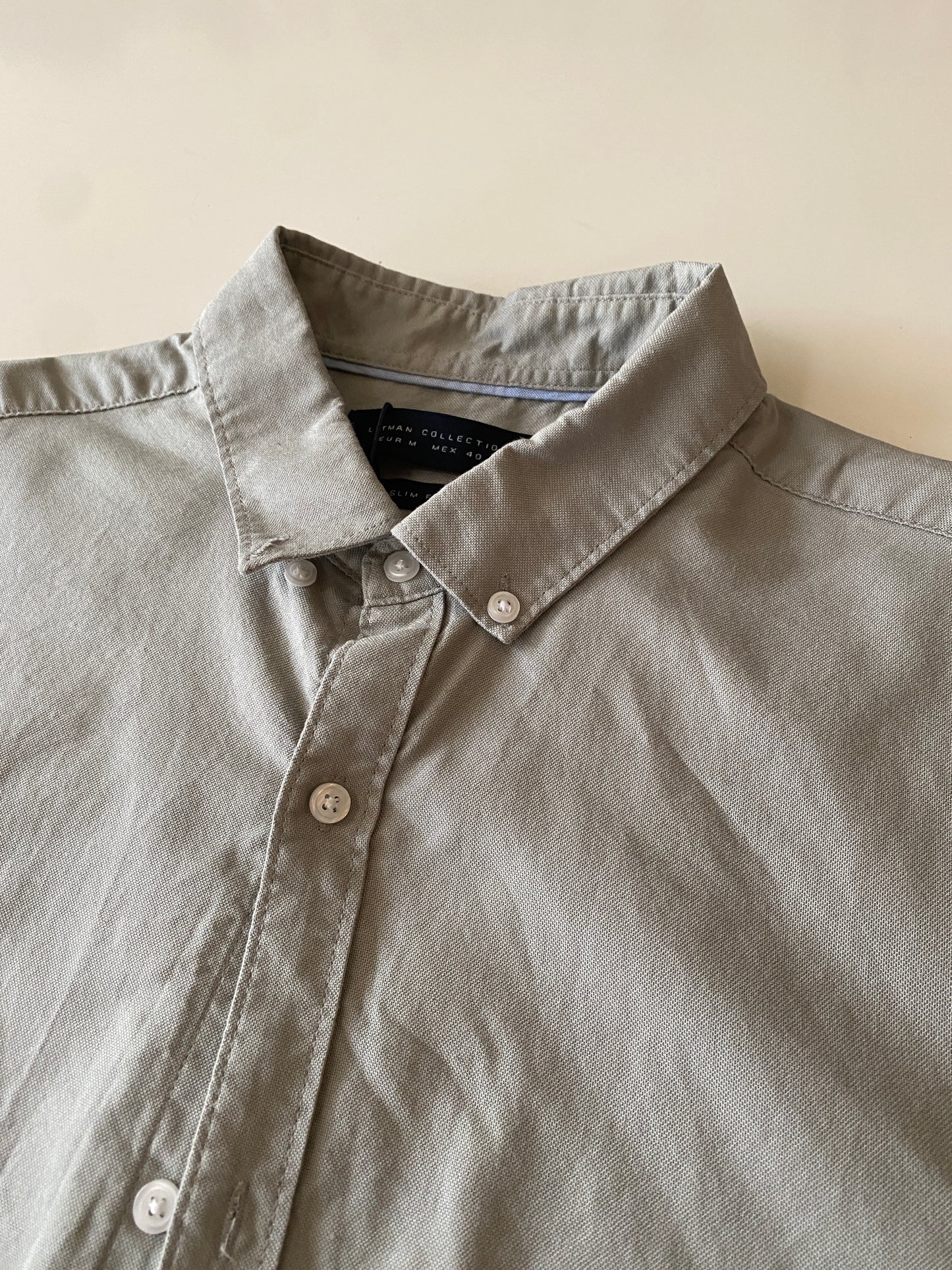 Camisa 100% algodón, Talla M-40, Hombre