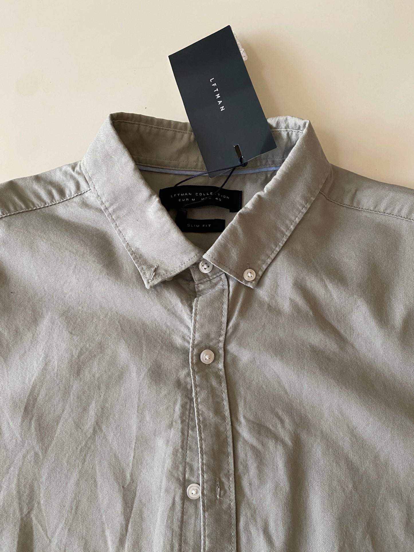 Camisa 100% algodón, Talla M-40, Hombre