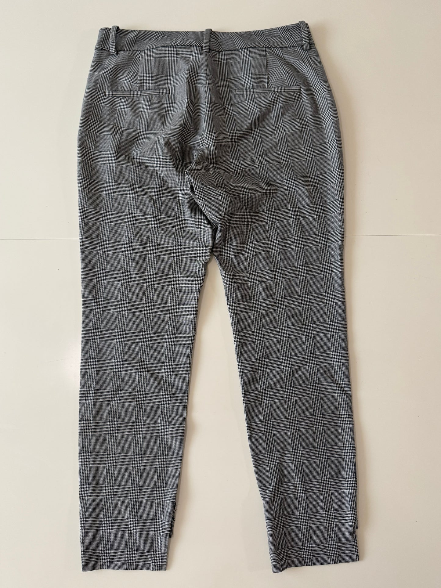 Pantalones de pata de gallo, Talla 28Mx, 6Usa, Mujer, Zara Woman