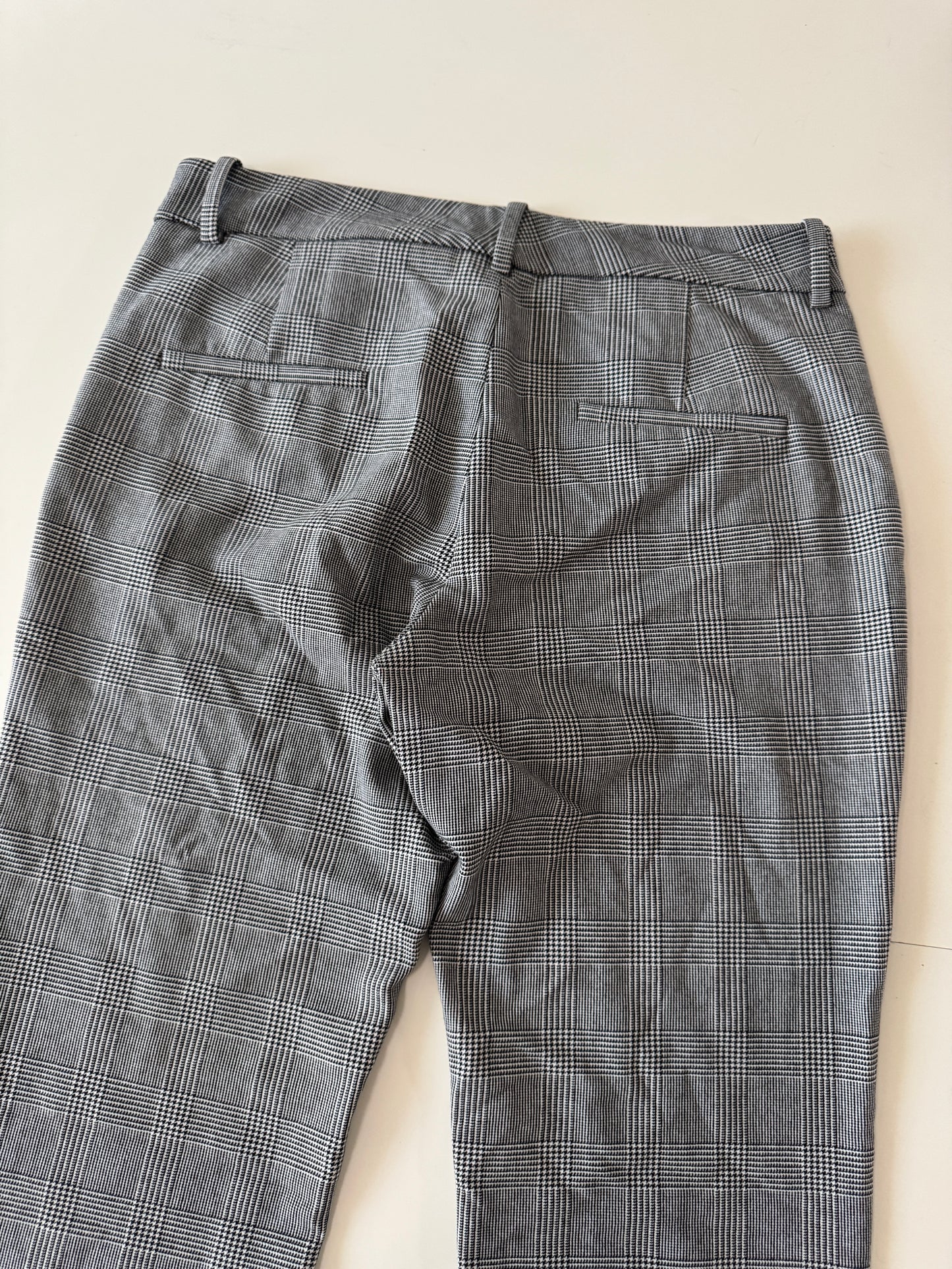 Pantalones de pata de gallo, Talla 28Mx, 6Usa, Mujer, Zara Woman