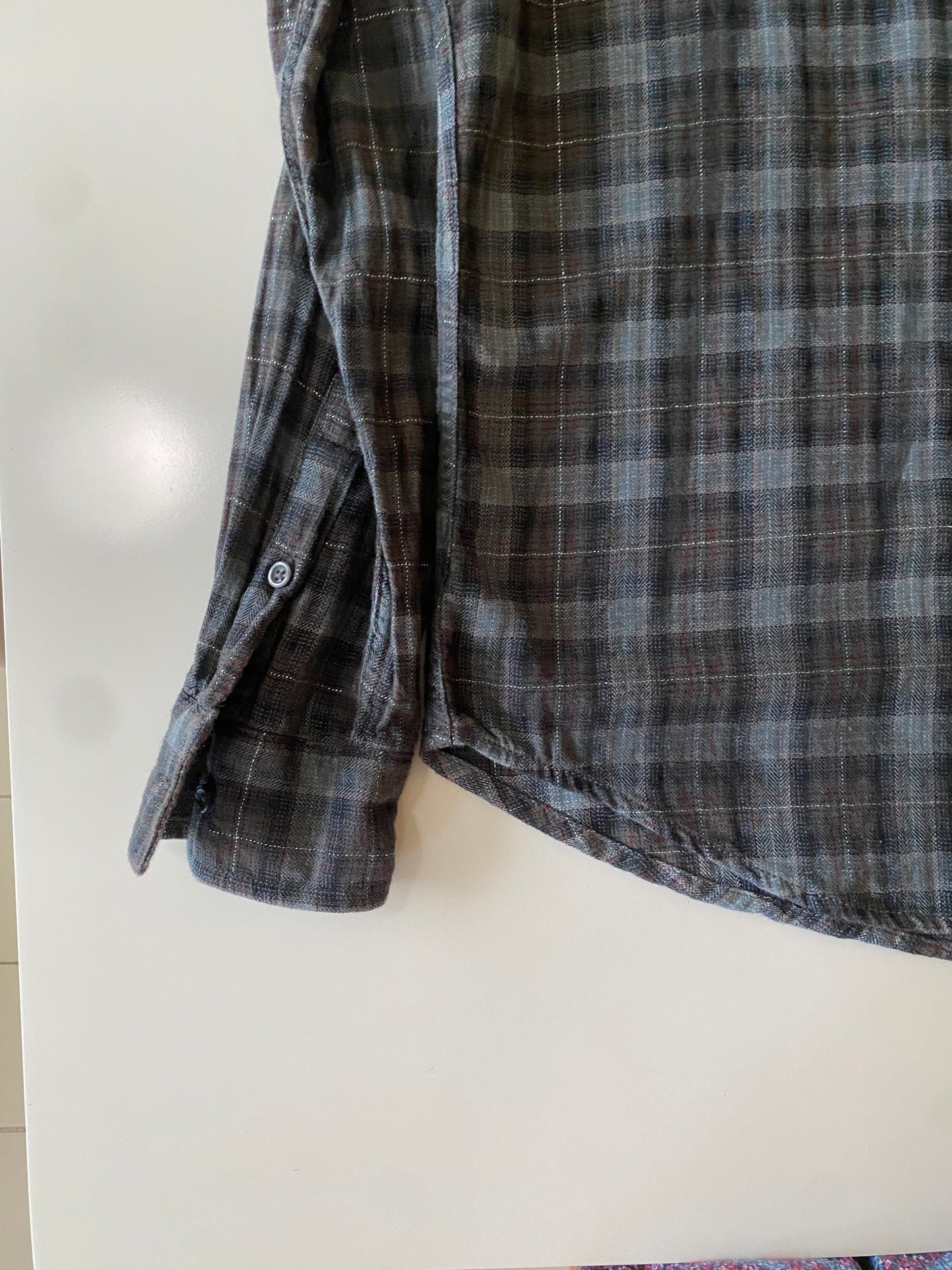Camisa de franela, Talla M, Hombre