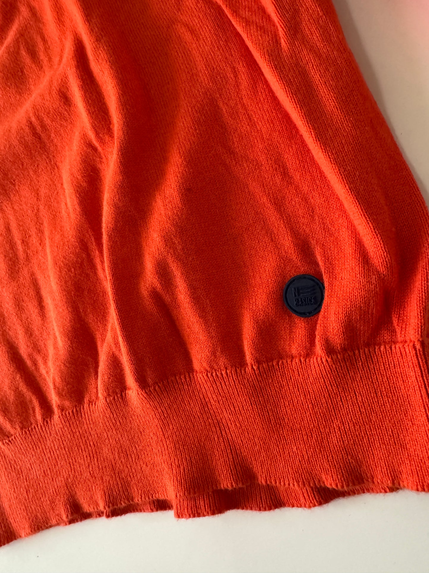 Cardigan naranja, Talla 18 años, S Hombre, Nukutavak