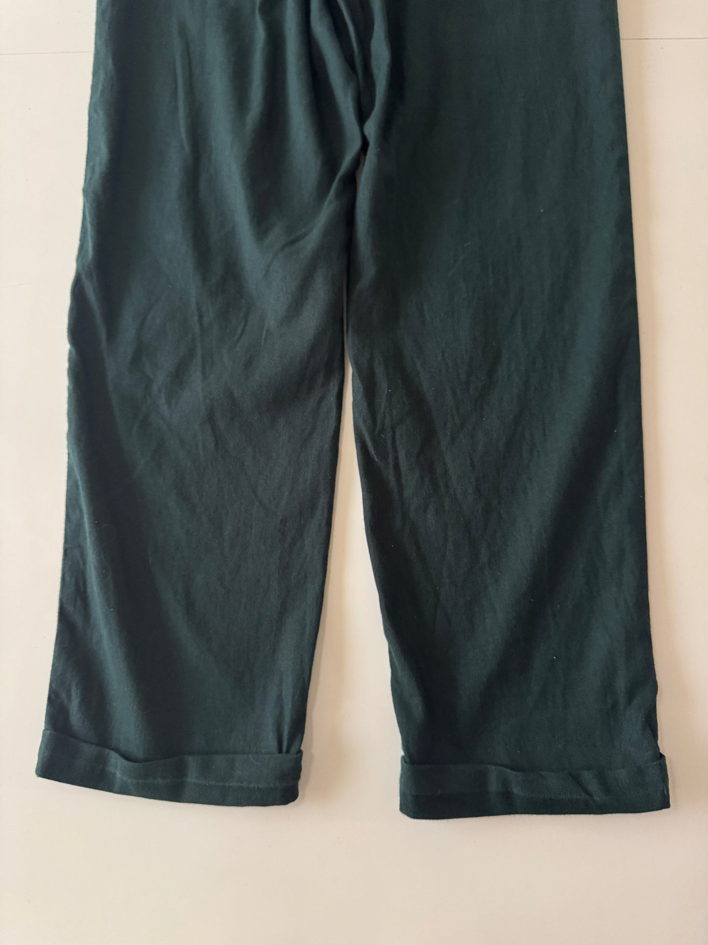 Pantalones rectos verdes, Talla S, Regular Fit, Hombre, H&M