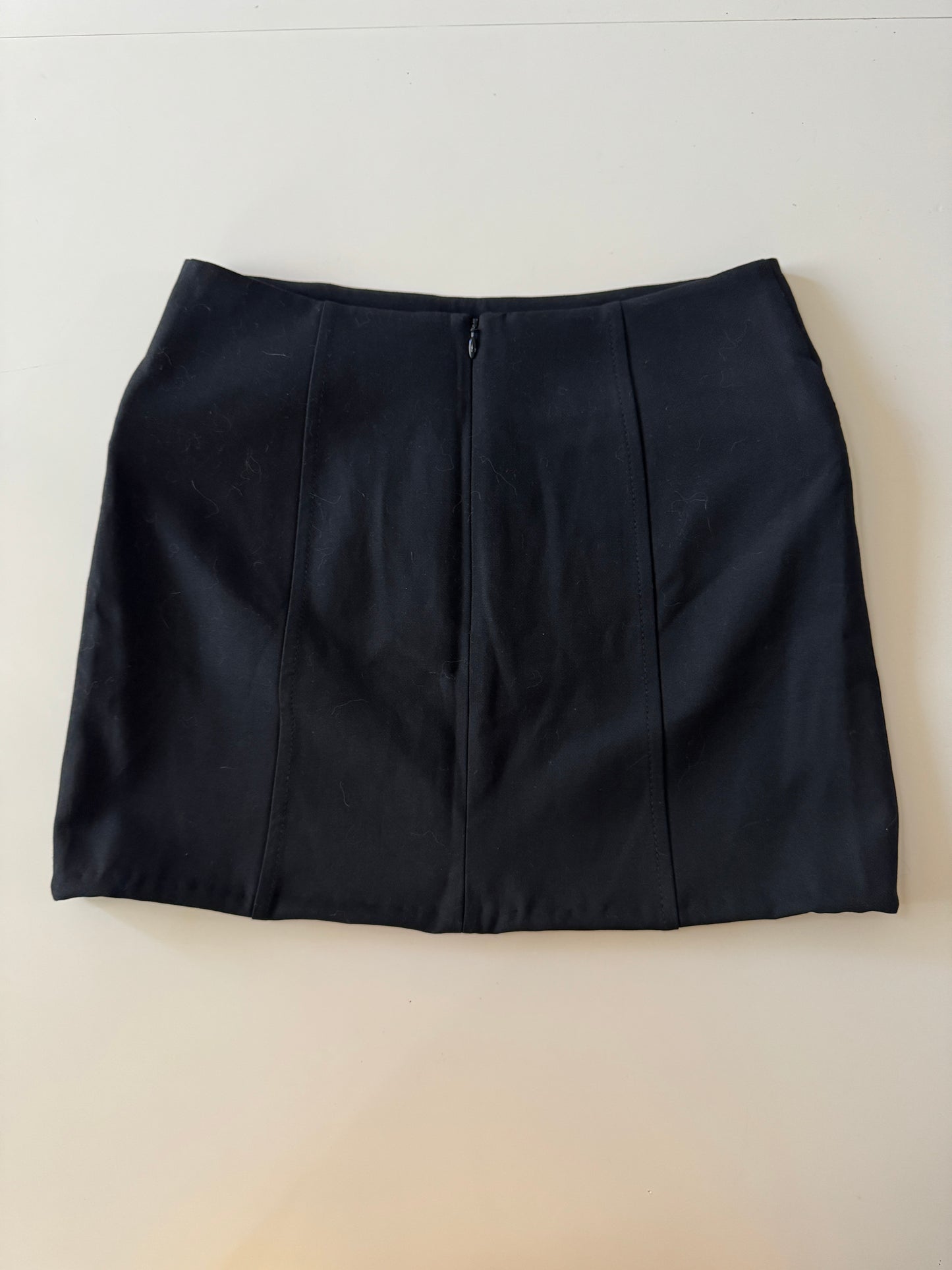 Minifalda con cierres, Talla M, 36, Mujer, Caroll
