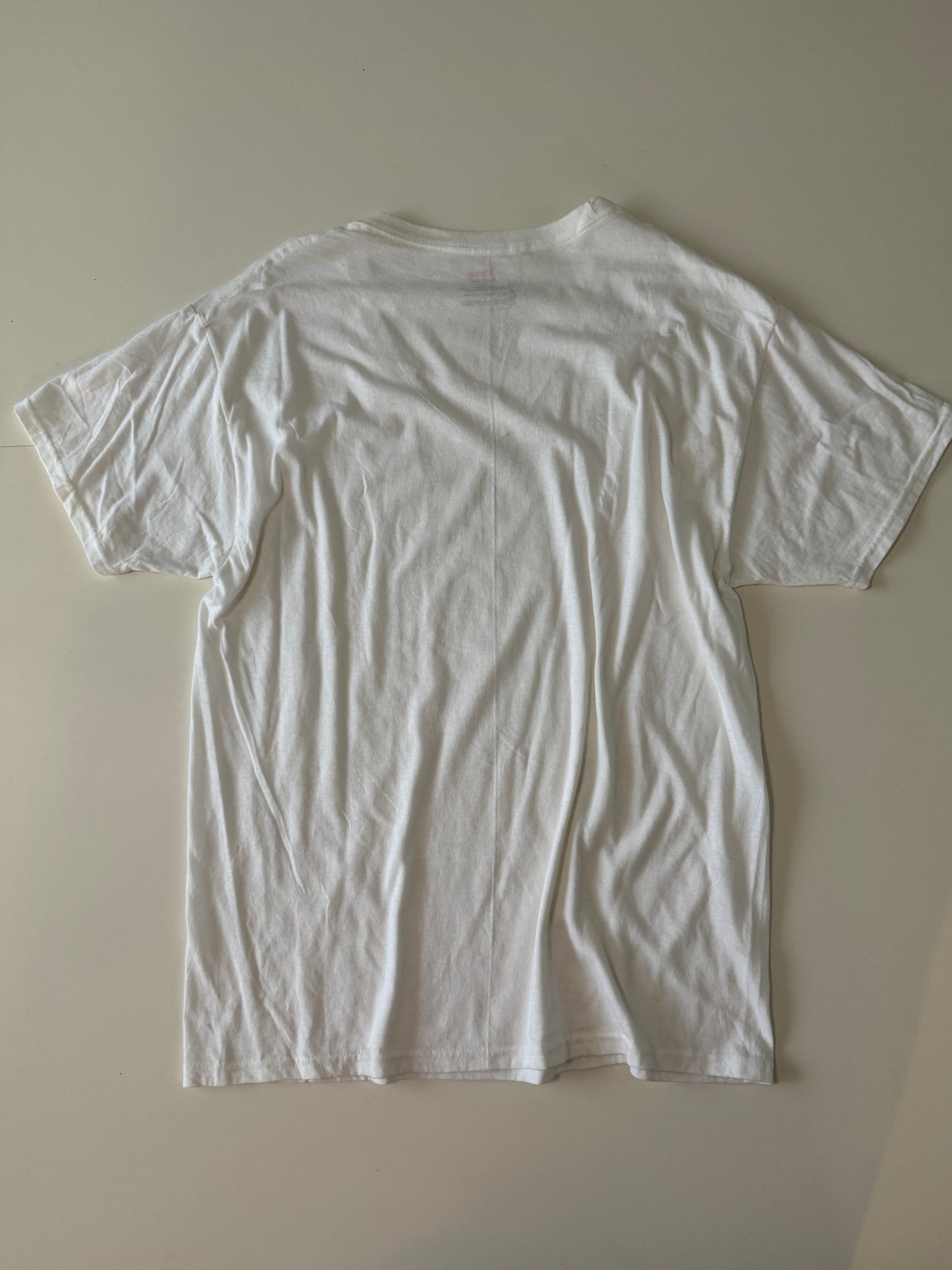 Playera interior blanca, Talla L, Hombre