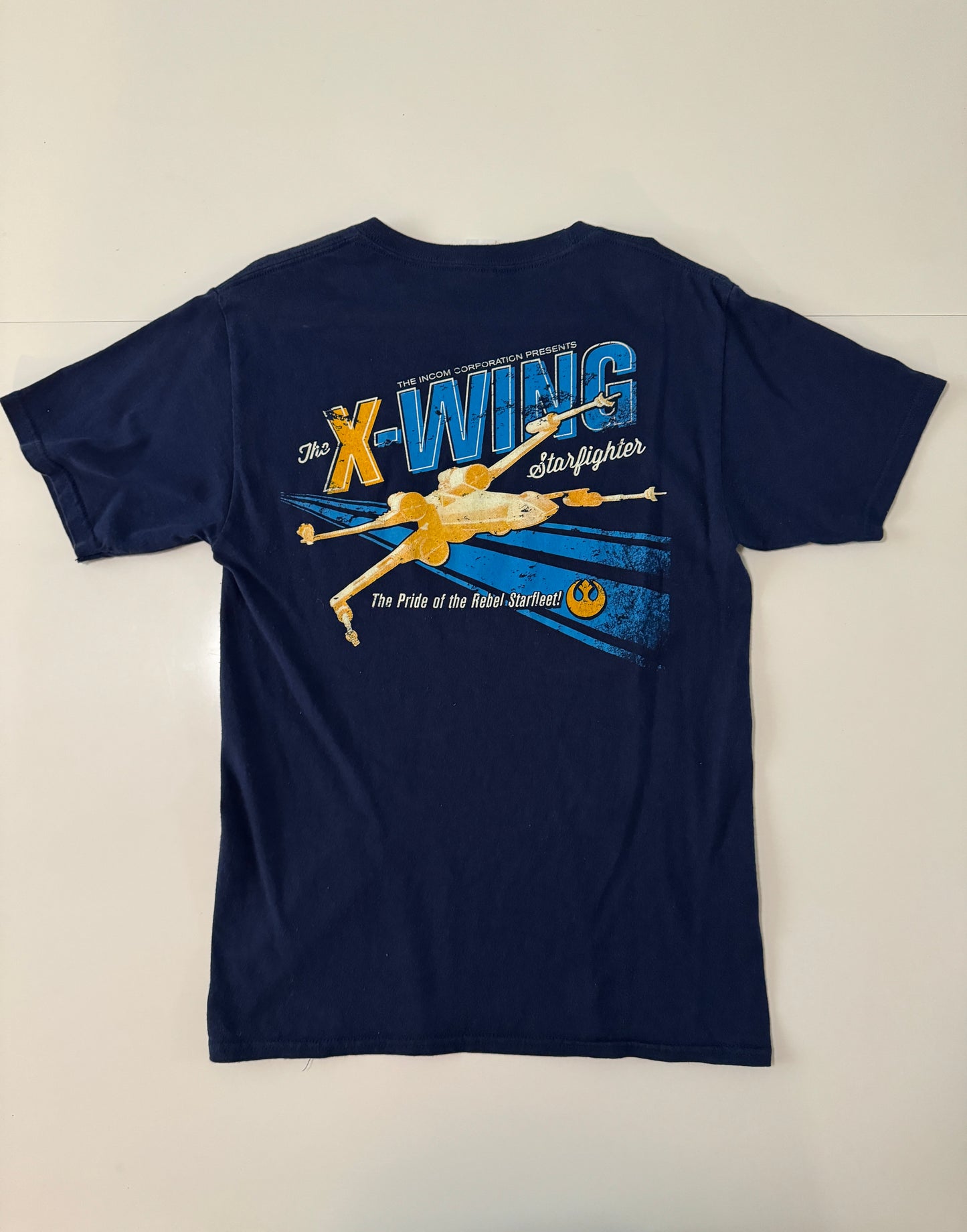 Playera azul Star Wars, Talla S, Hombre