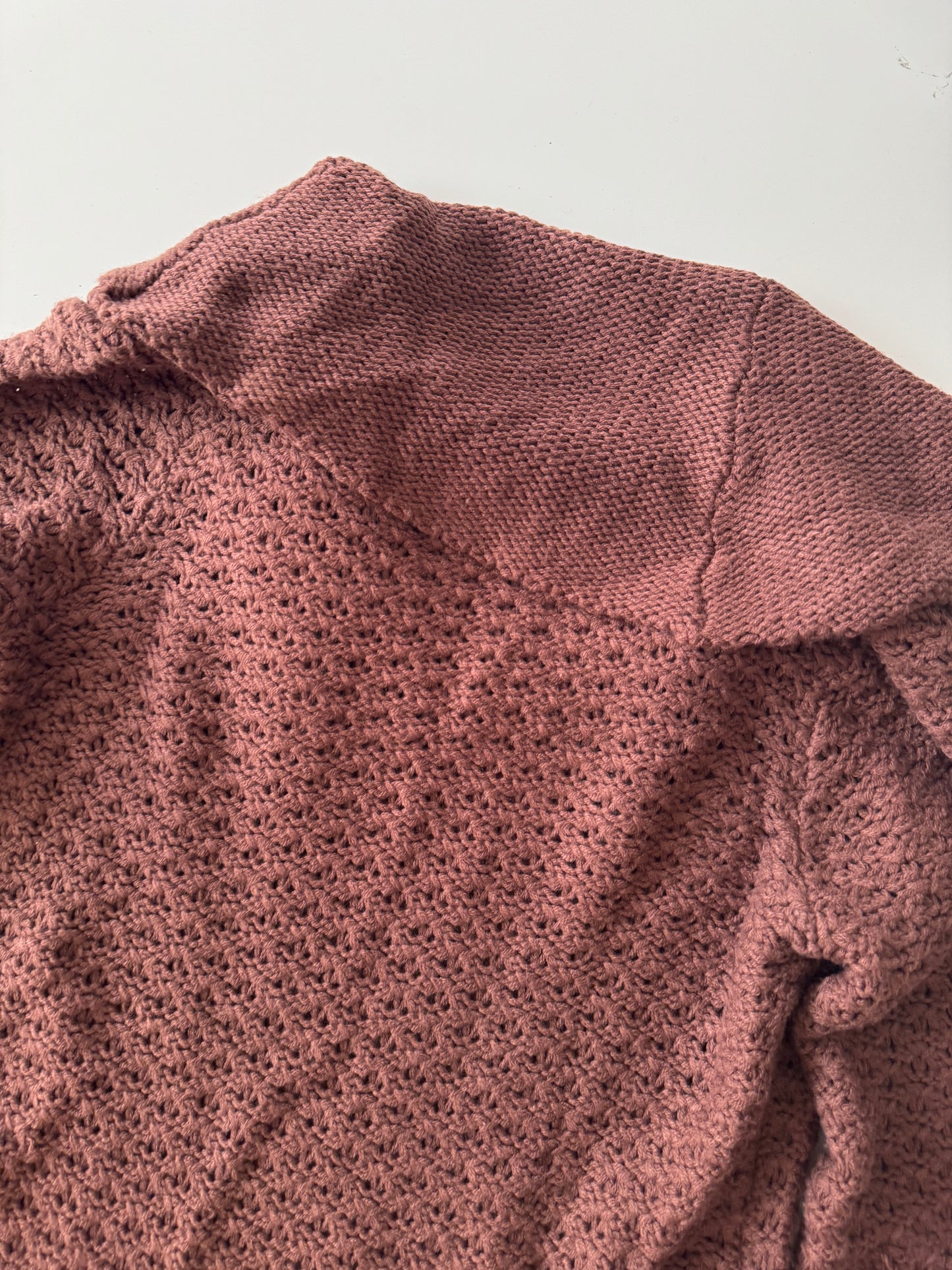 Sweter tejido cafe, Talla M, Mujer, C&A Women