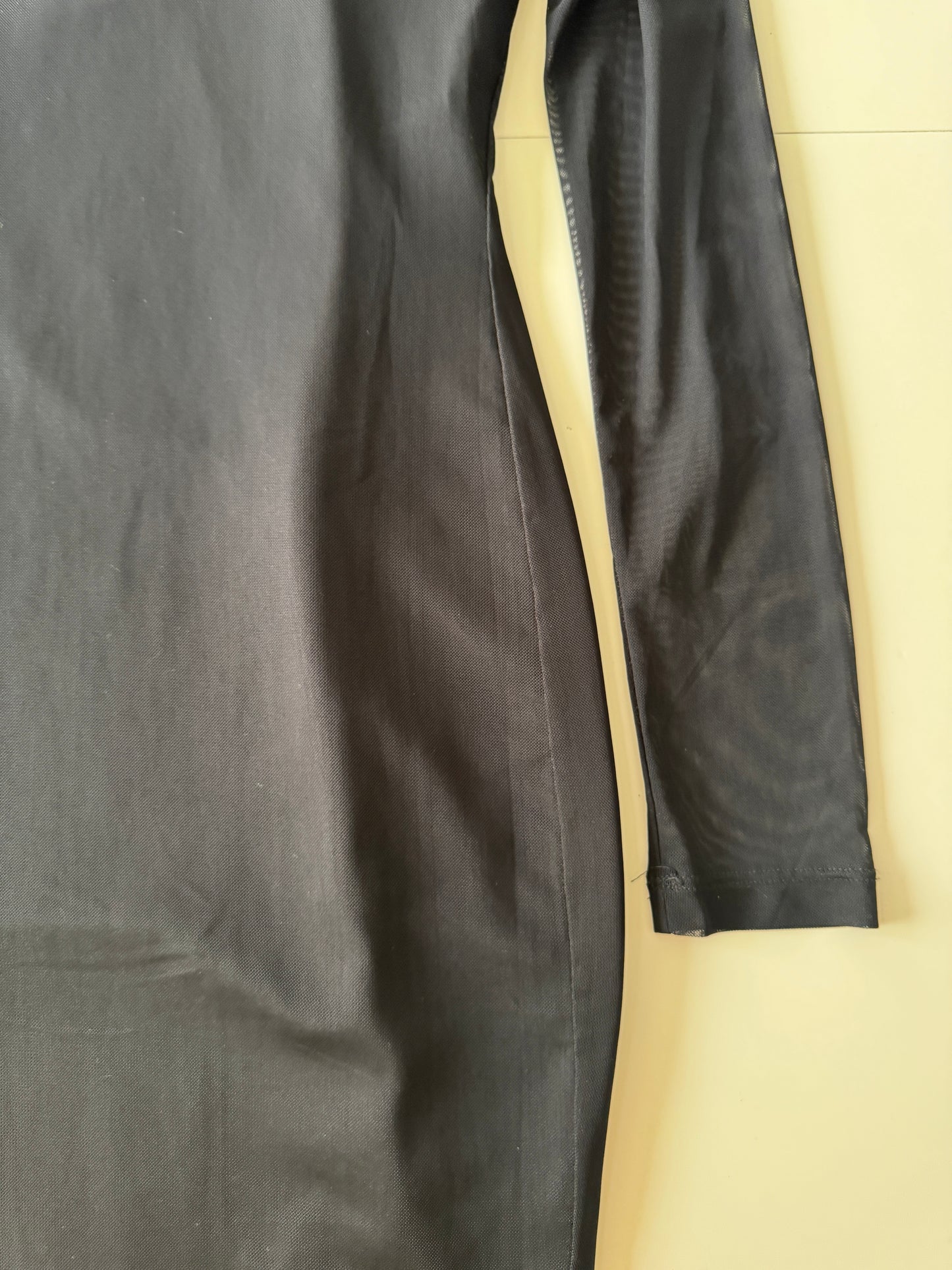 Vestido ajustado con mangas de mesh, Talla M, Mujer, Philosophy