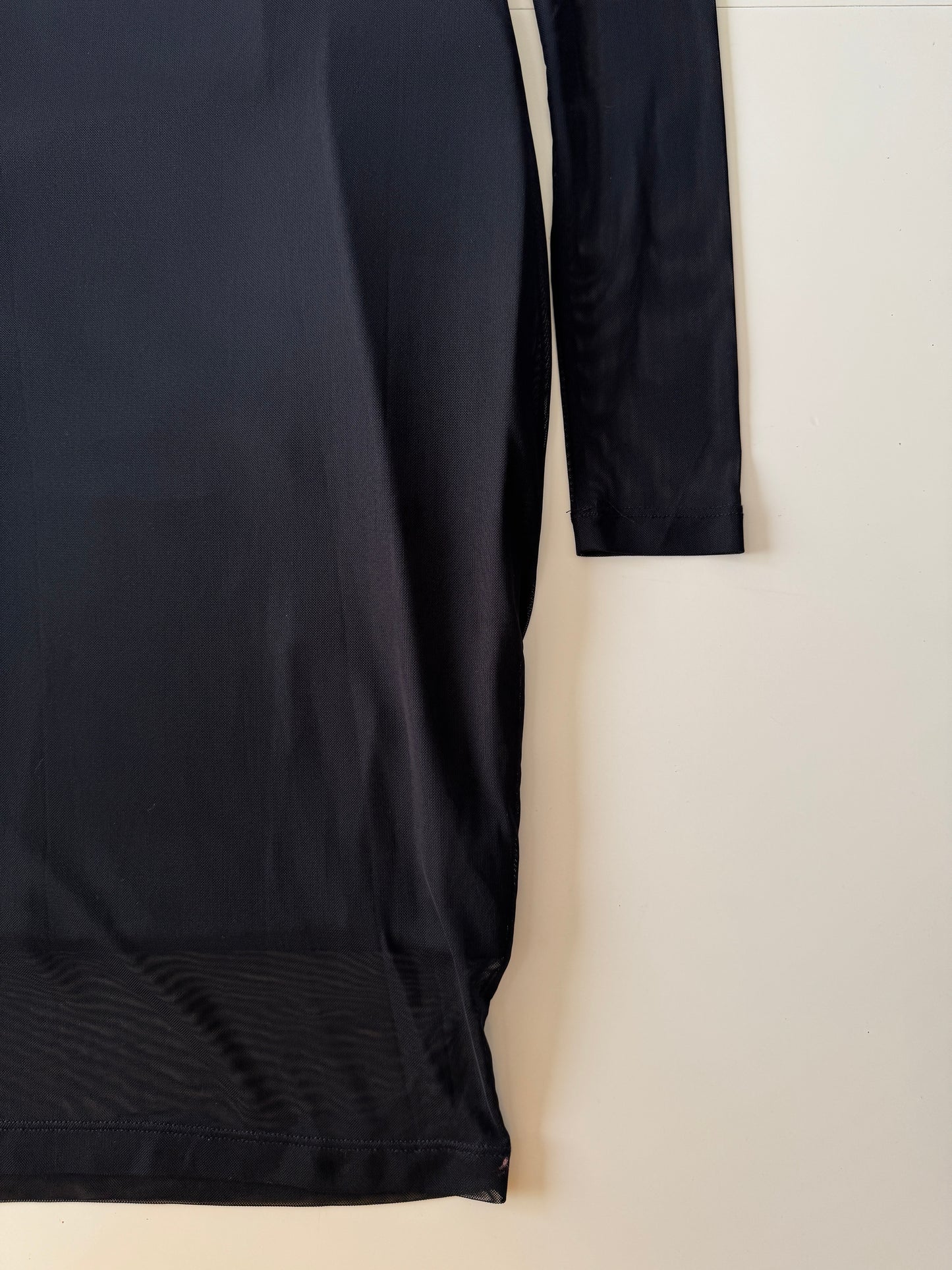 Vestido ajustado con mangas de mesh, Talla M, Mujer, Philosophy