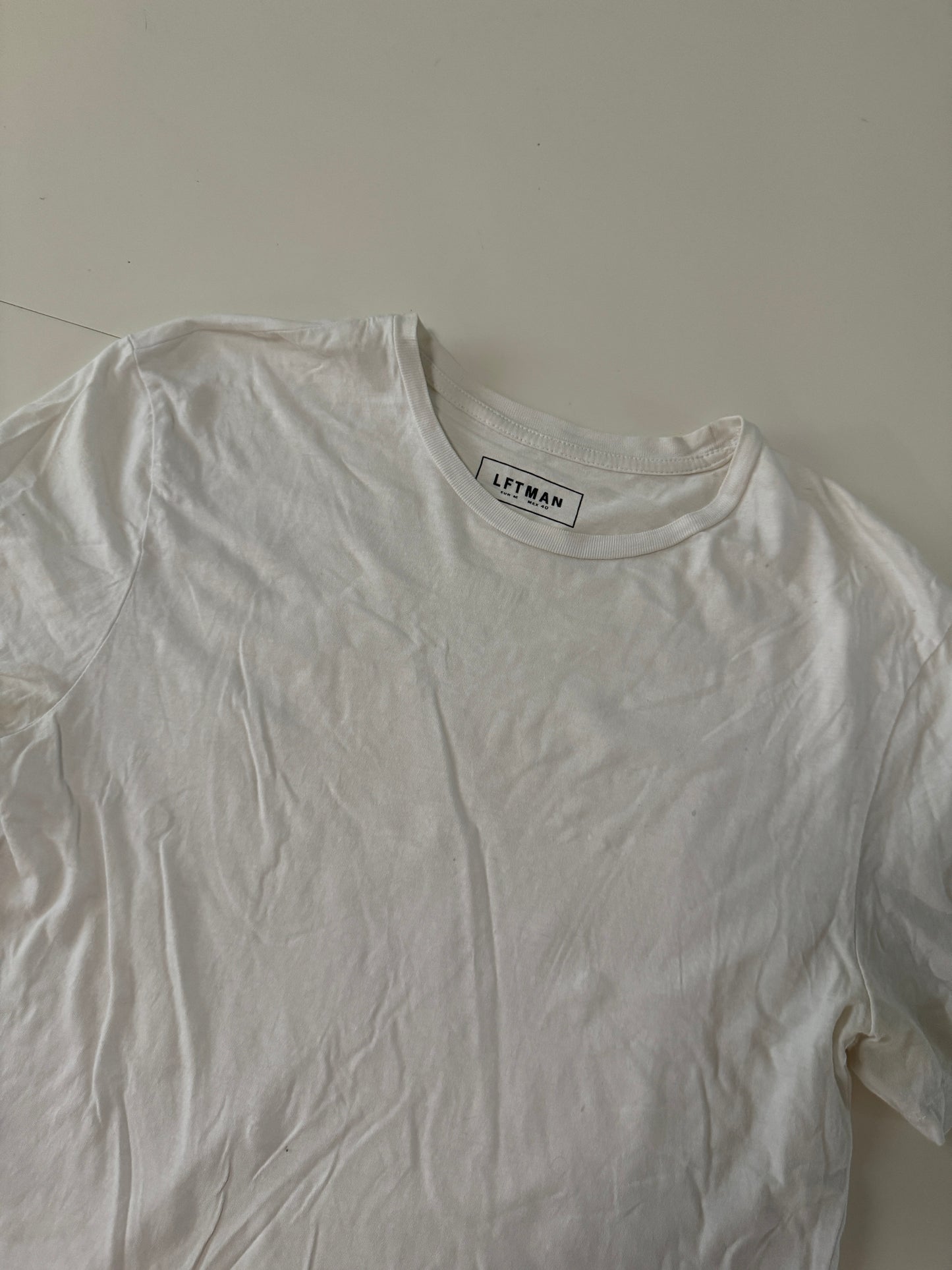 Playera interior blanca, Talla M, 40, Hombre