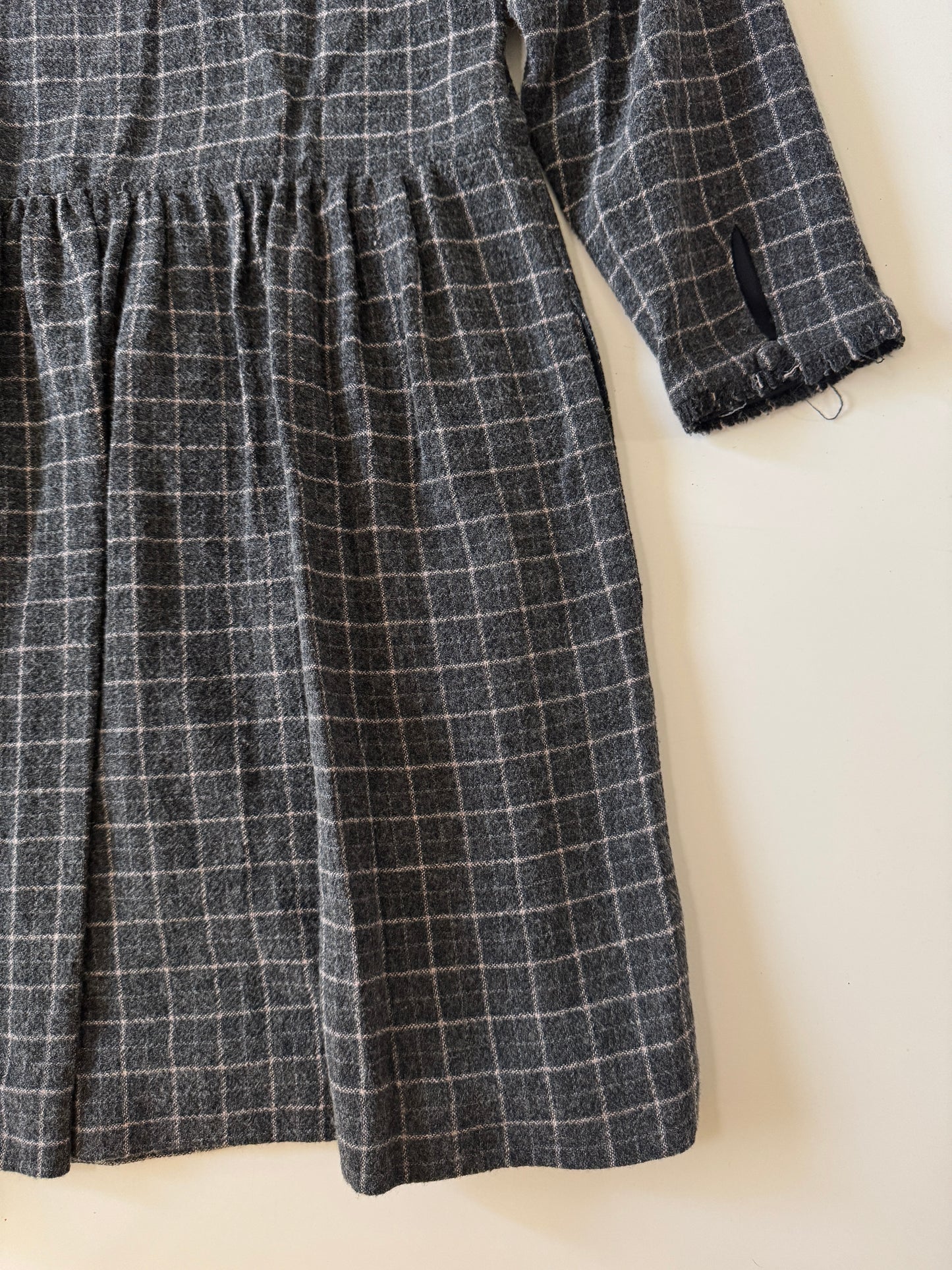Vestido invernal de cuadros, Talla L, 30Mx, Mujer, Zara Trafaluc Collection