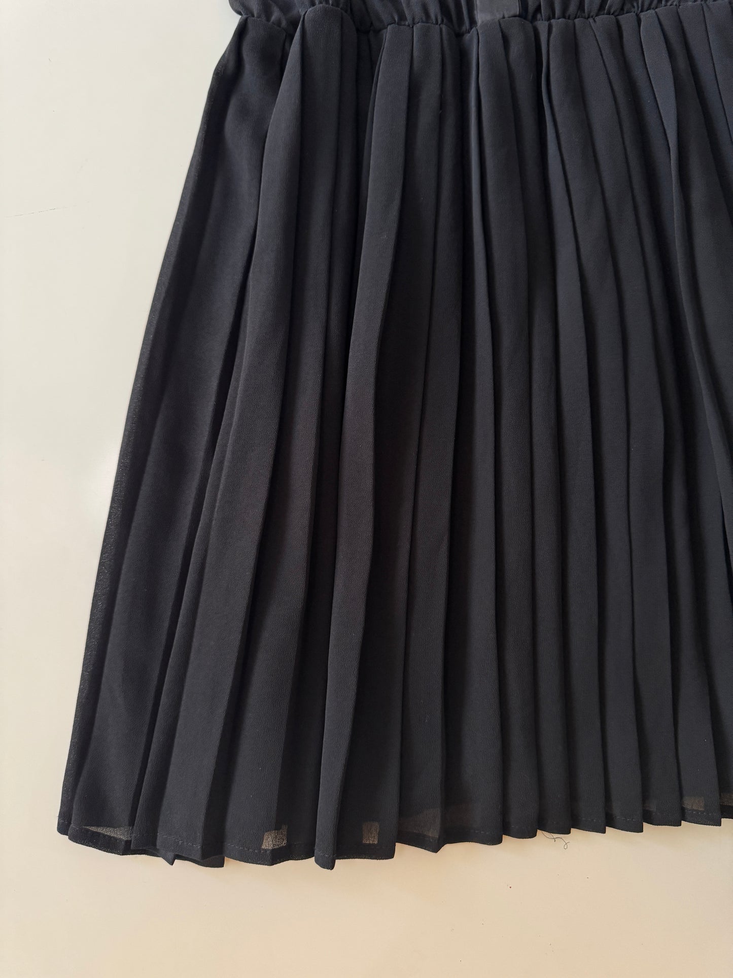 Vestido, blusa traslucida negro, Talla S, Mujer, Forever 21